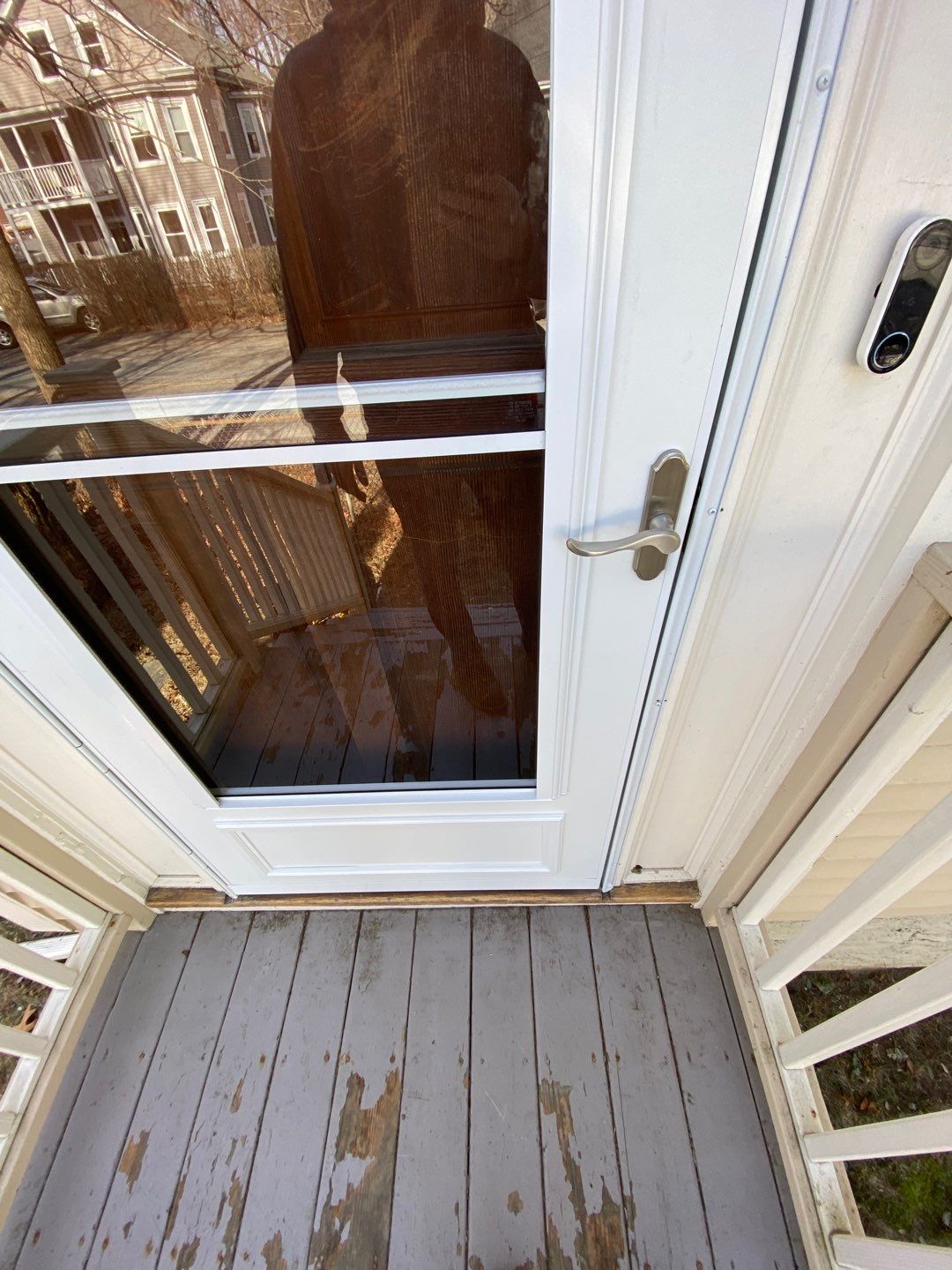 Storm Door Replacement using Larson Storm Door by Sensible Home Solutions