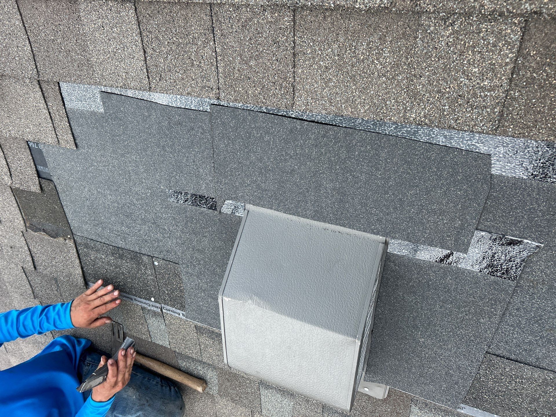Residential Roofing Repair using Owen's Corning Duration (Lifetime) Shingles by Roof Repair Company