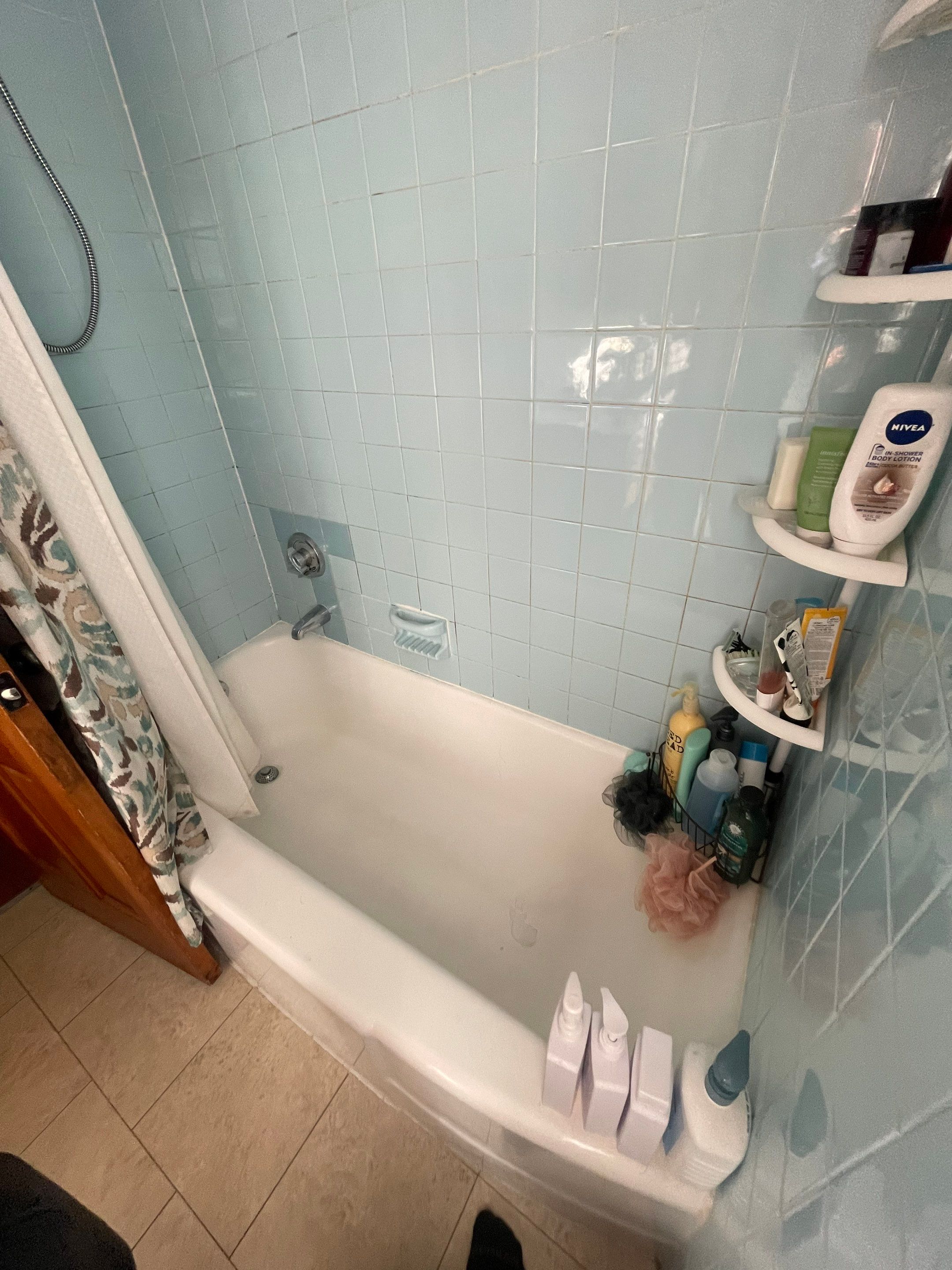 Tub to Walk-in Shower Conversion in Chicopee, MA by Yankee Home Improvement