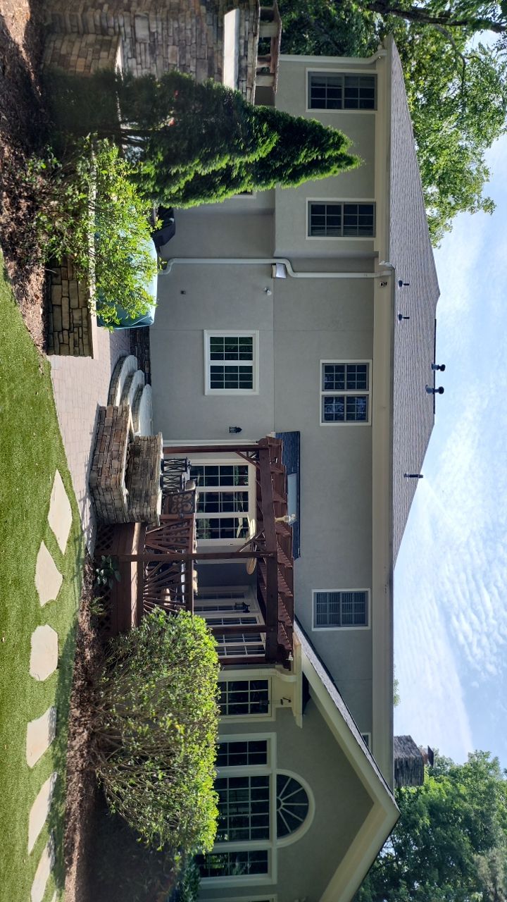 House Wash using cleaner by G&H Home Tech Pros LLC