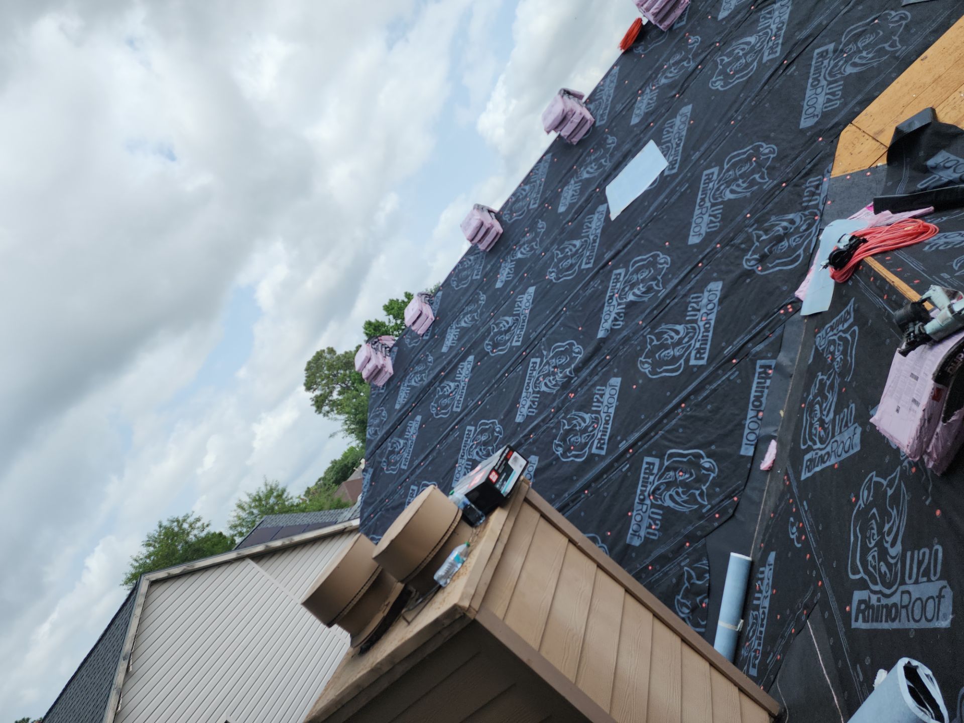 Residential Roofing Repair using Owen's Corning Duration (Lifetime) Shingles by Roof Repair Services LLC