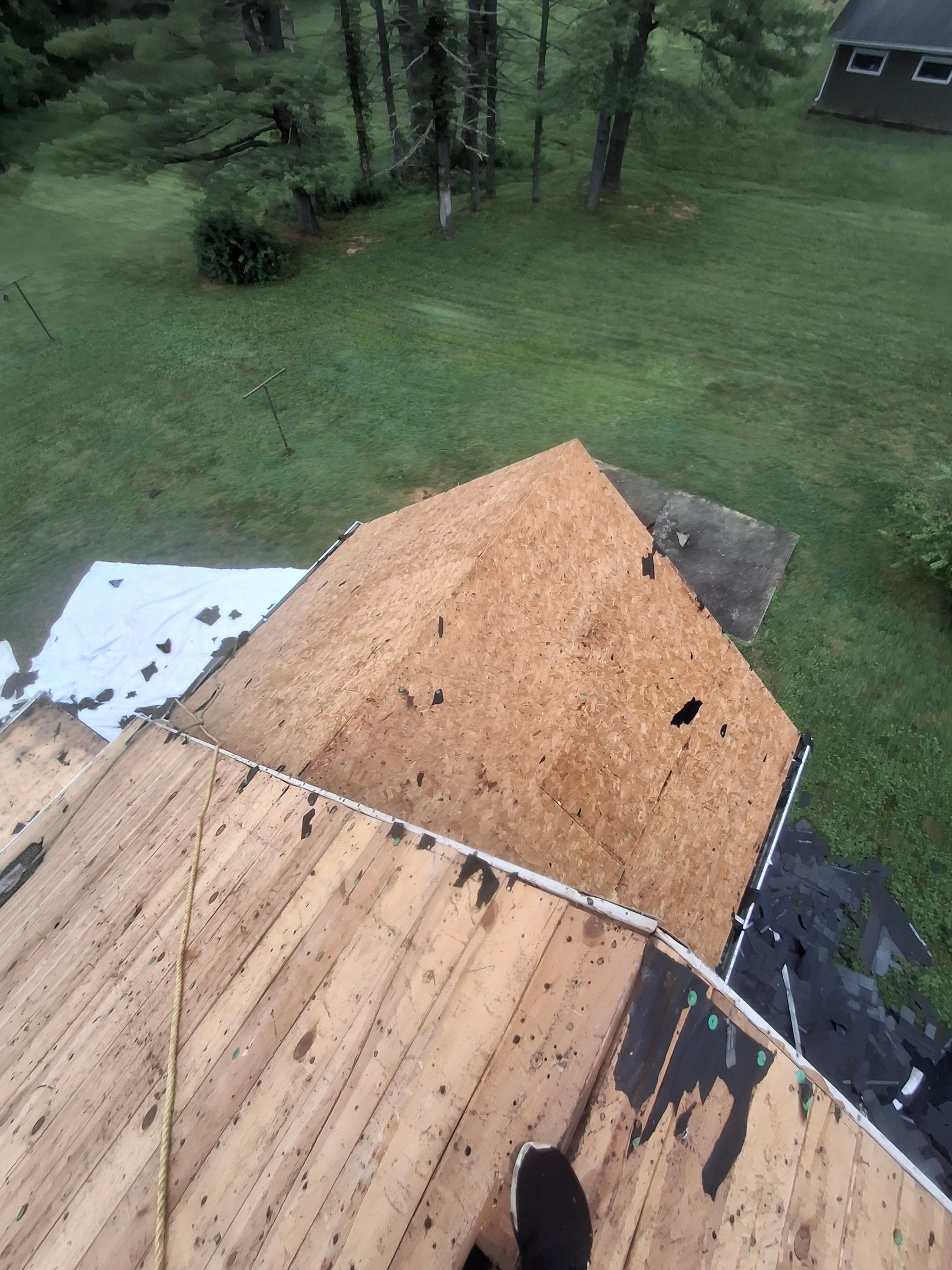 Residential Roofing Installation using GAF Timberline HDZ Fox Hollow Grey by Rainstoppers Roofing