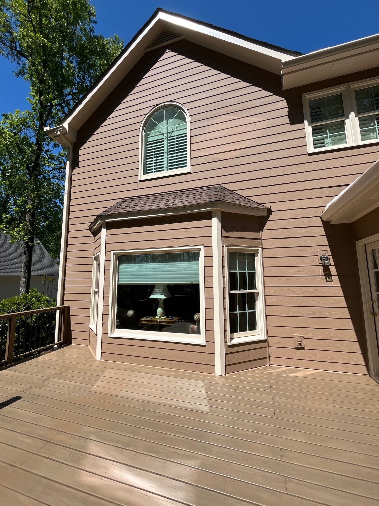 Alpharetta, GA Siding Replacement and Deck Stain by Nelson Exteriors