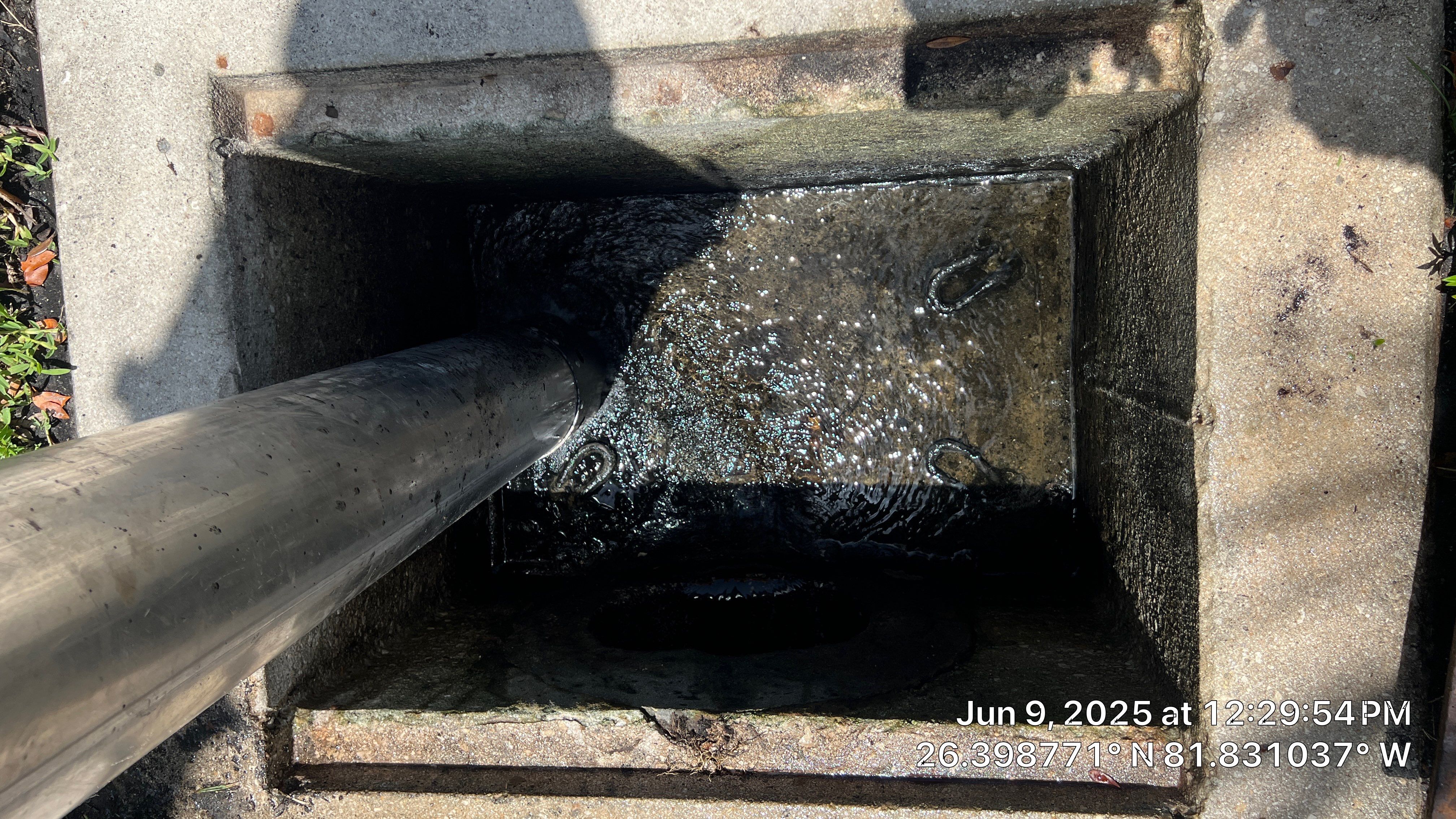 Pelican Landing Beach Parking Lot Stormwater System Maintenance by Don Mar, Inc. Storm Water Solutions