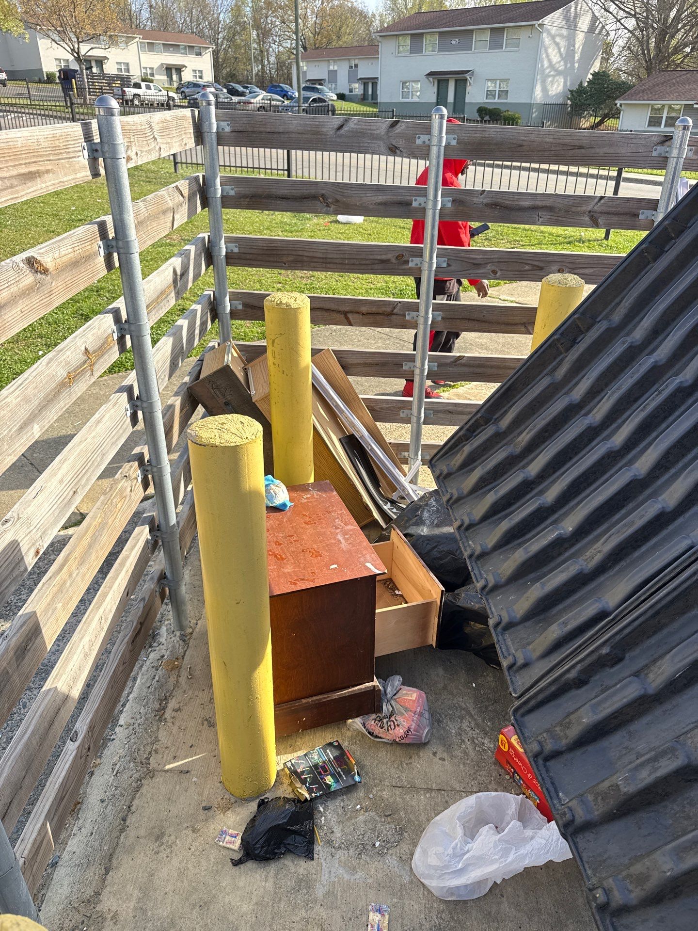 Monthly Apartment Clean Up by Badger Hauling