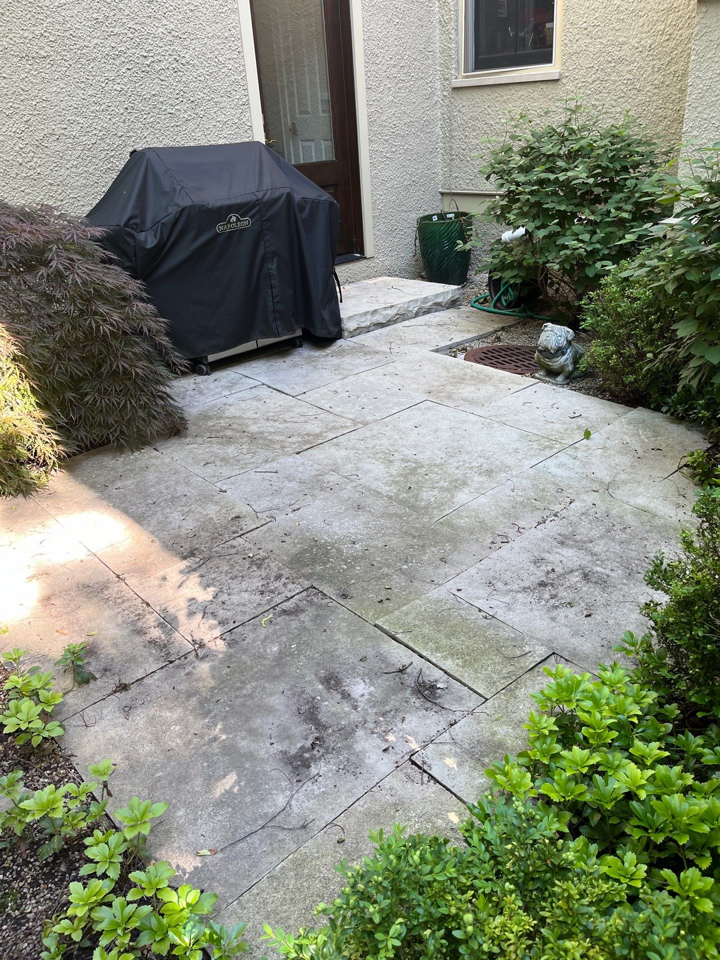 Natural Stone Surface Pressure Washing by Northern Power Washing LLC.