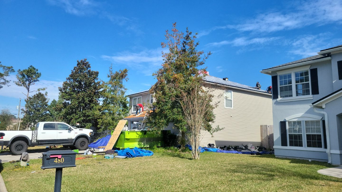 Residential Roofing Installation using Owens Corning TruDefinition Duration Shingles by Galaxy Builders, Inc.