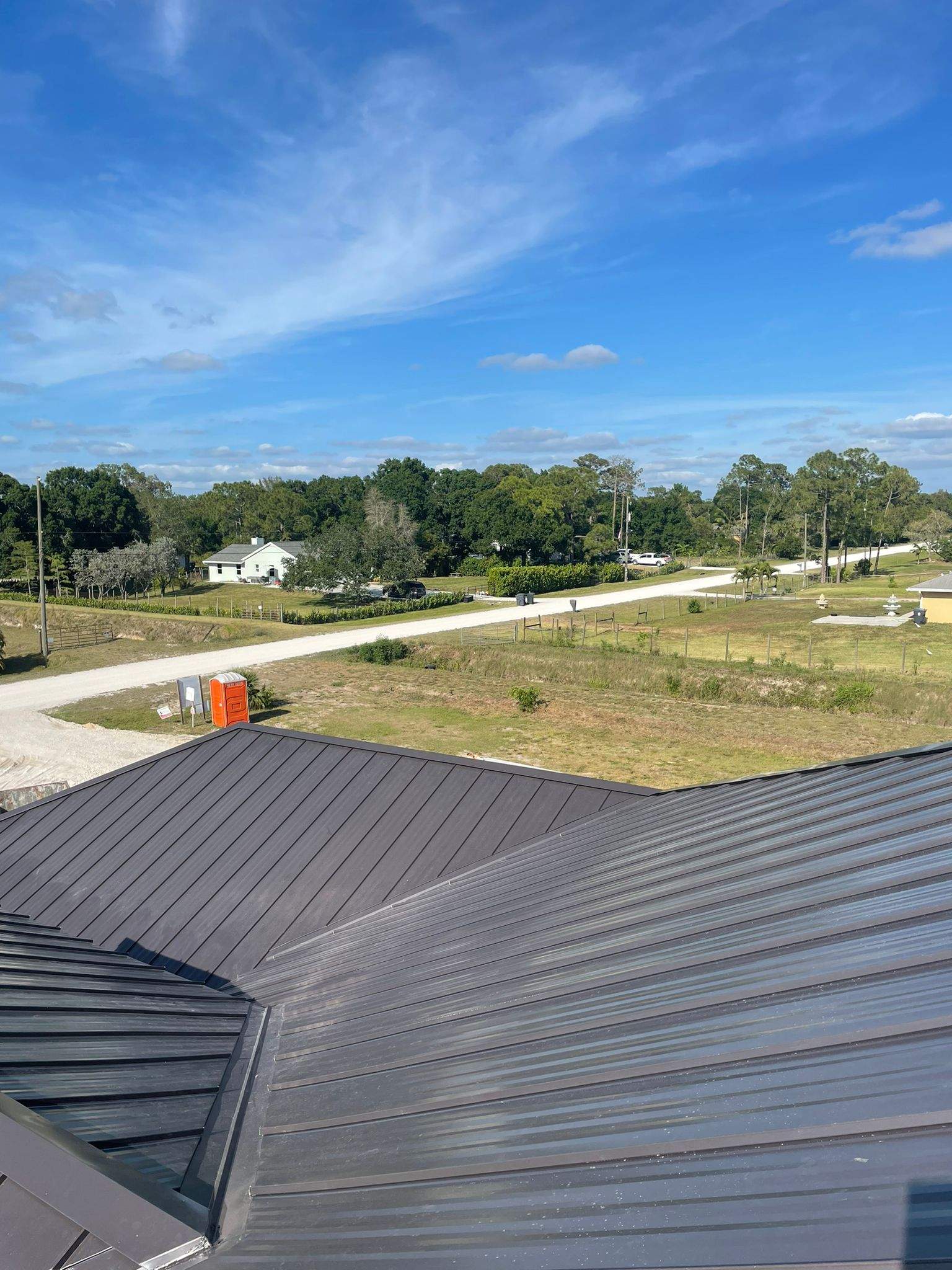 24ga 1" Nail-Strip Dark Bronze  by Total Roofing System The Metal Roof Experts