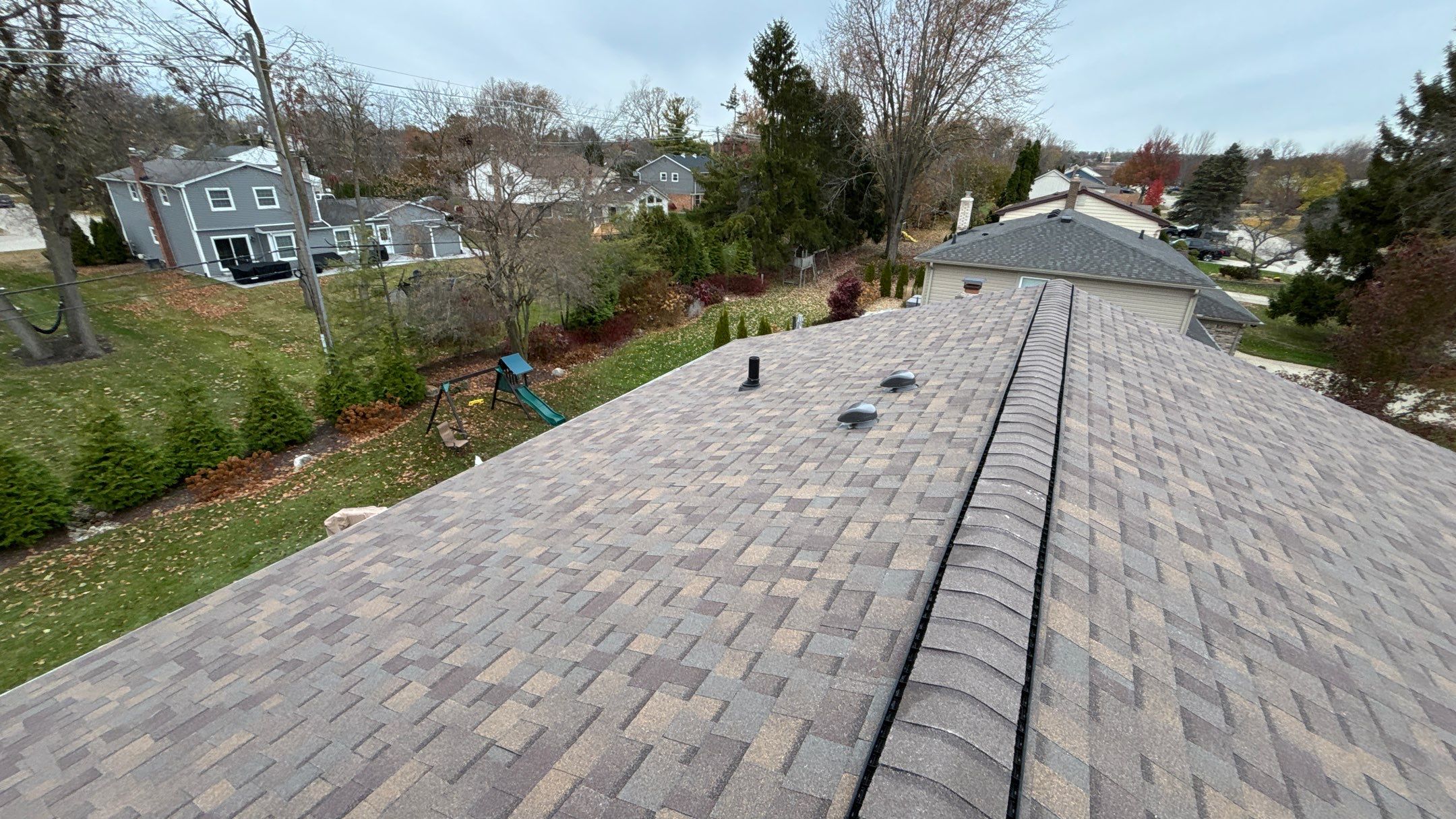 Roof Replacement using Owens Corning Teak by 180 Contractors