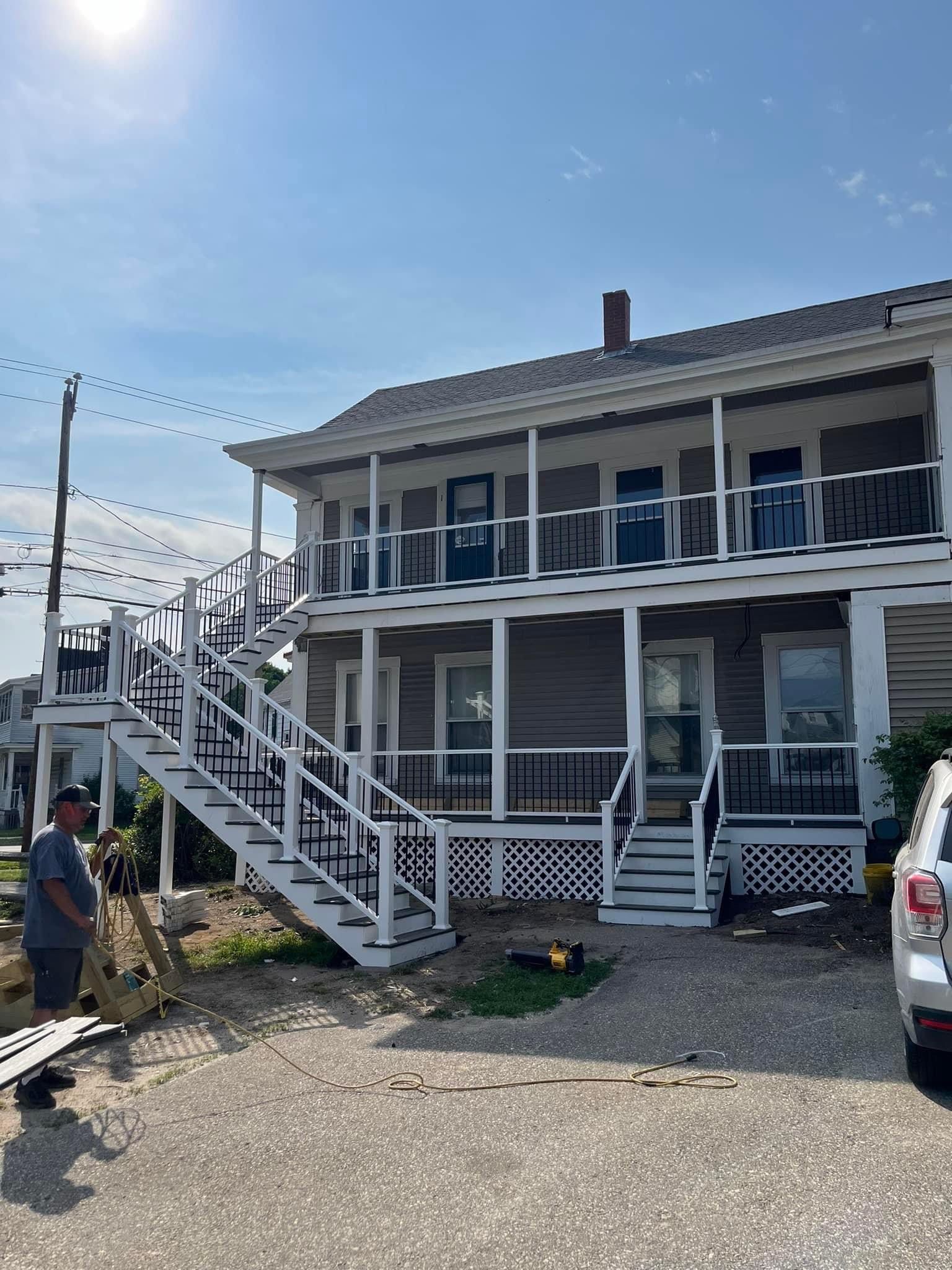 Rochester, NH Deck Rehab by Tall pine roofing