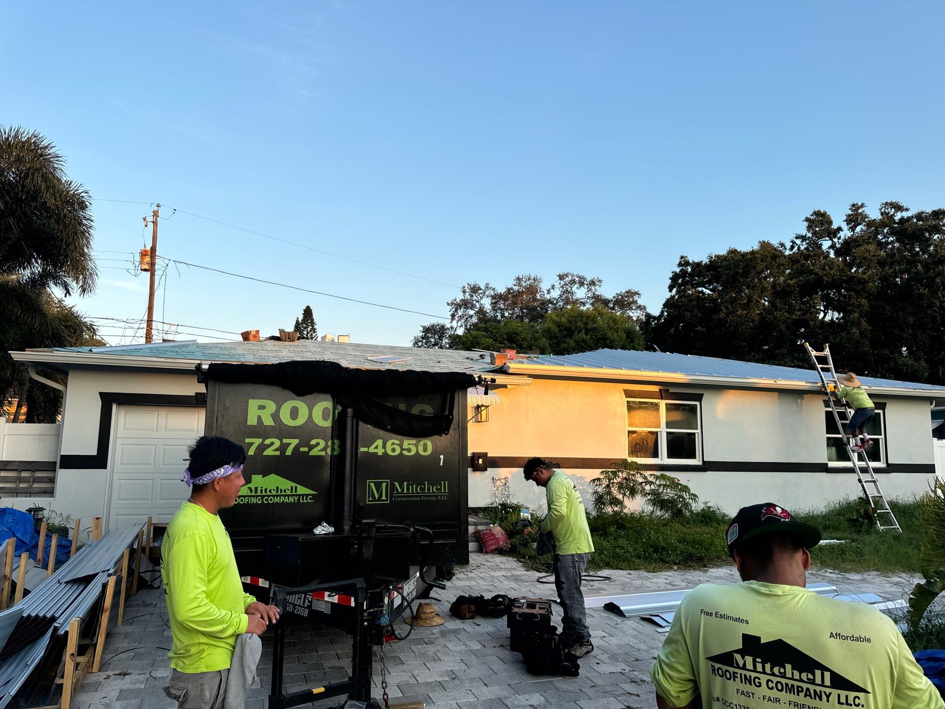 Project in St. Petersburg 33710 by Mitchell Roofing Company LLC
