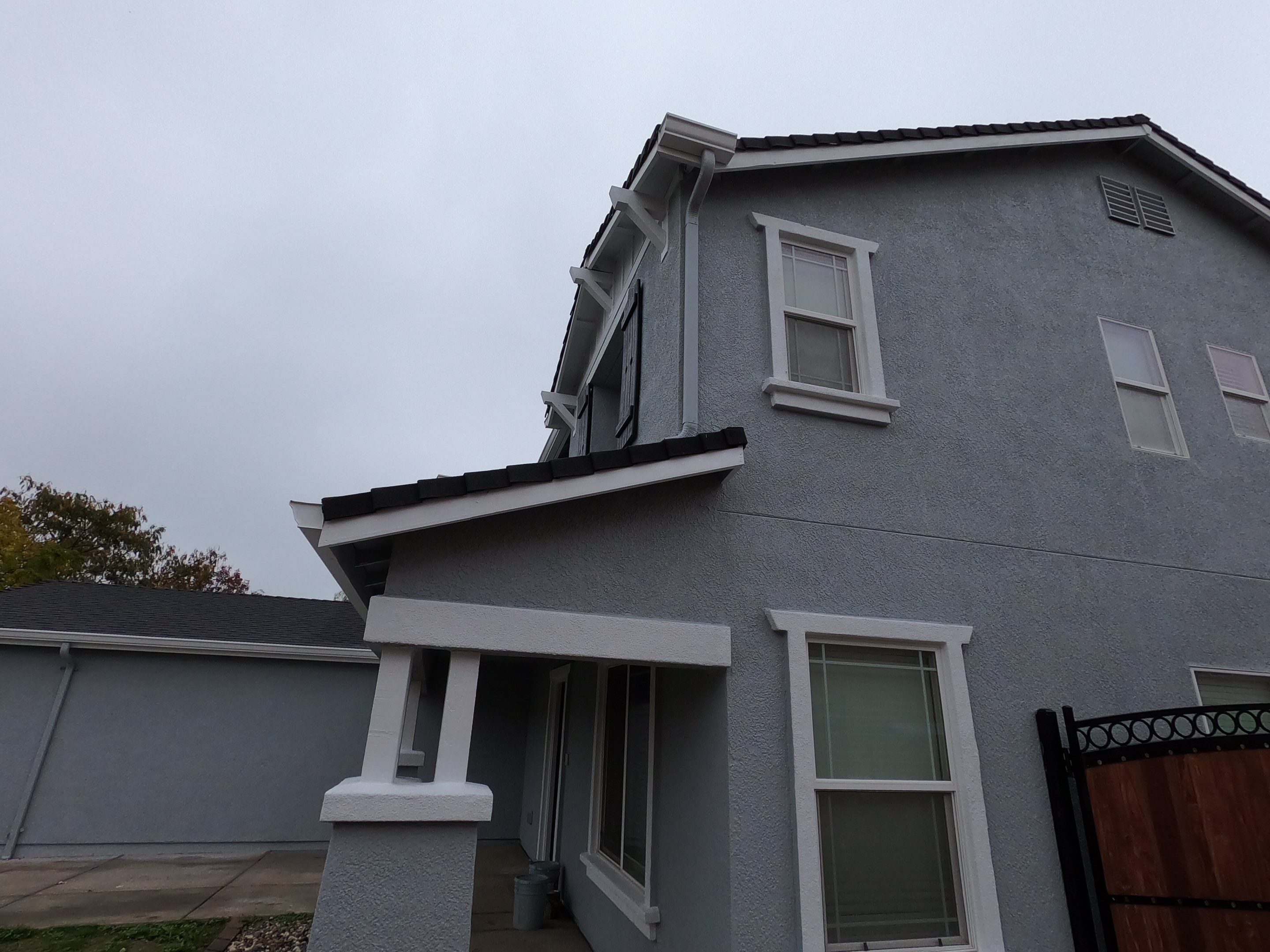 Gutter Installation using Englert LeafGuard Gutters by Byers Enterprises 