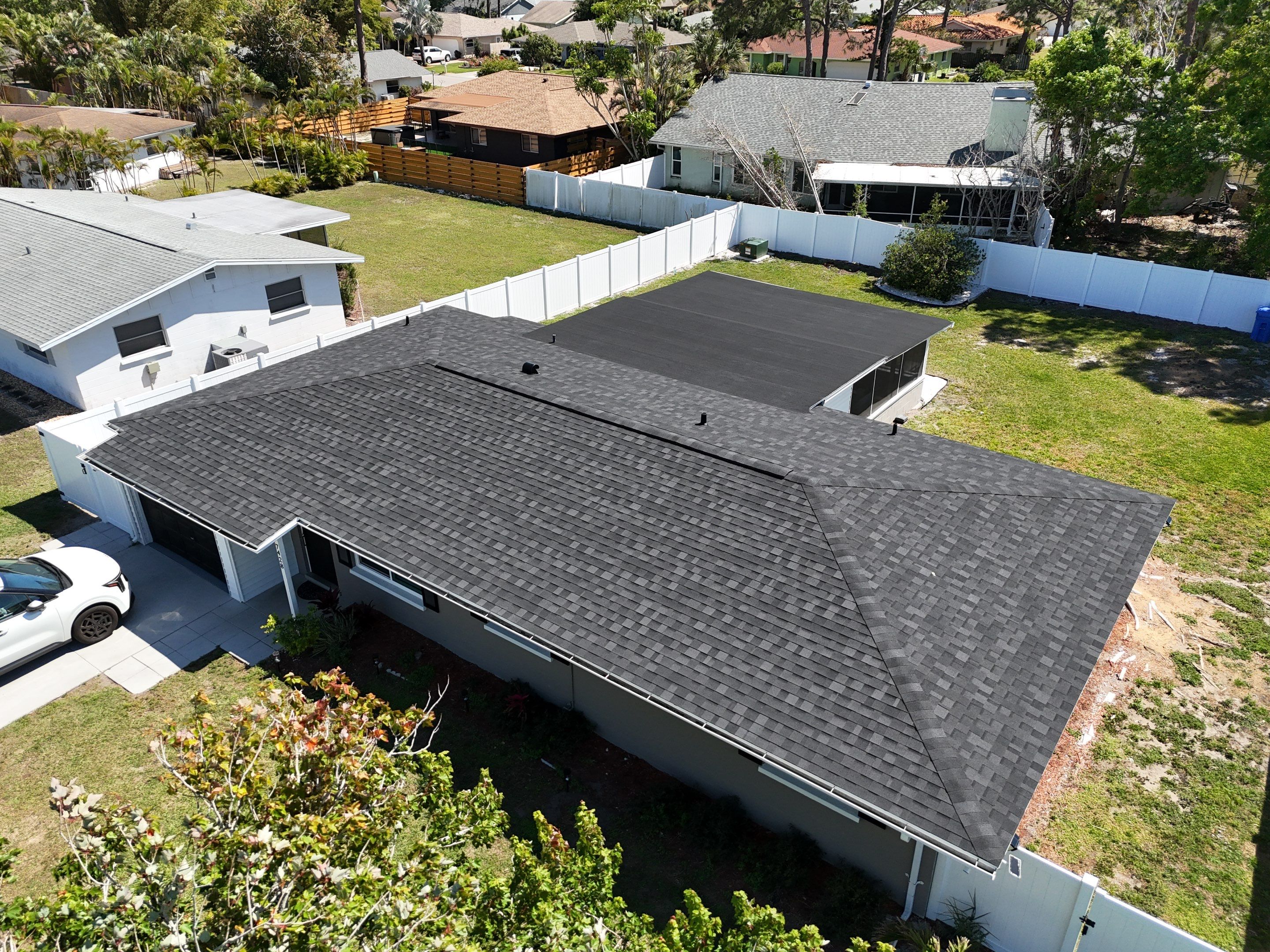 Roof Replacement in Sarasota FL. by Steadfast Roofing 
