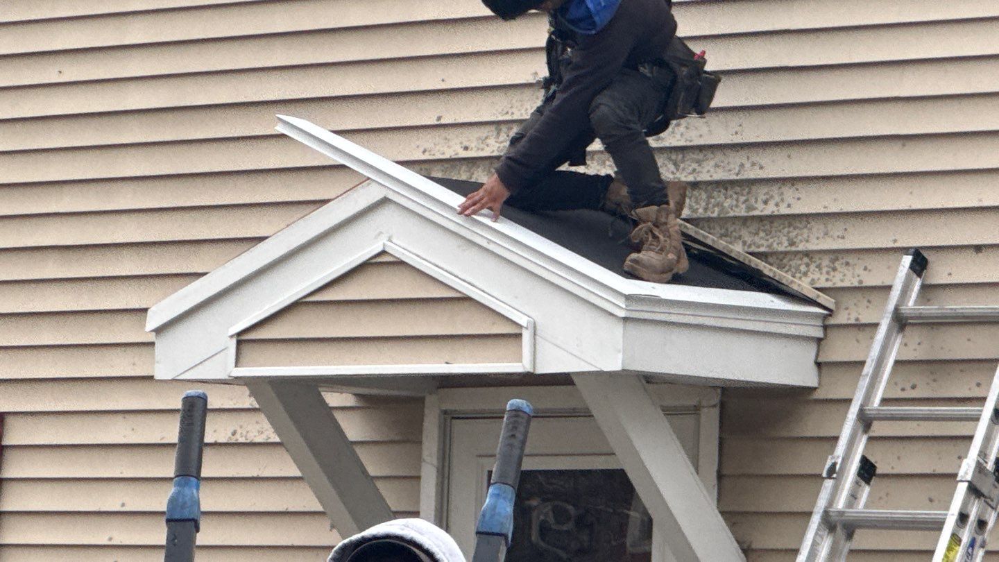 Full Roof Replacement with GAF Roofing System & New Gutters – Duplex Home by Sensible Home Solutions