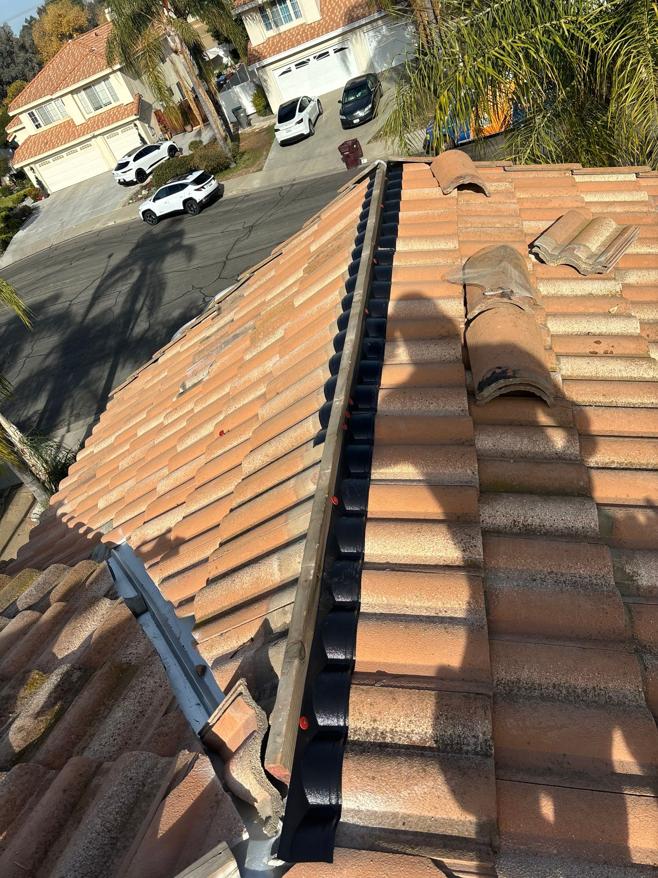Murrieta Tile Roof Lift & Lay with Underlayment and Skylight Replacement by Zenith Roofing Services