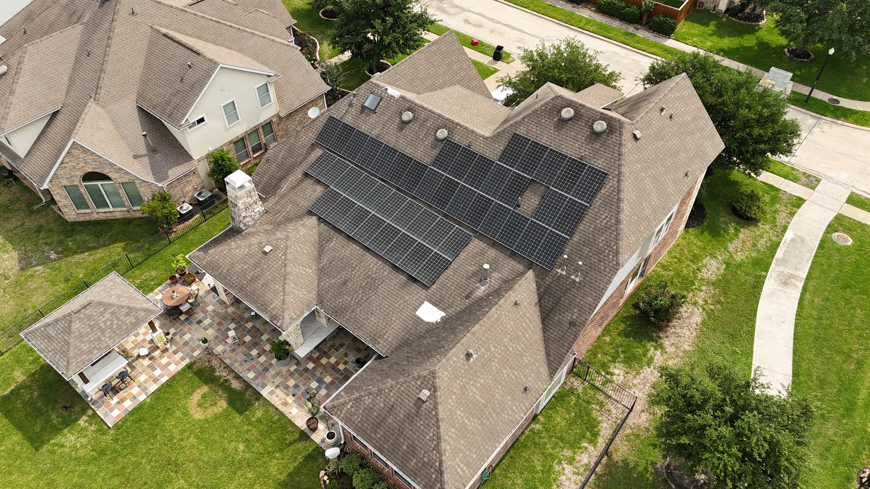 Residential Roofing Installation using IKO Dynasty by Core Four Roofing