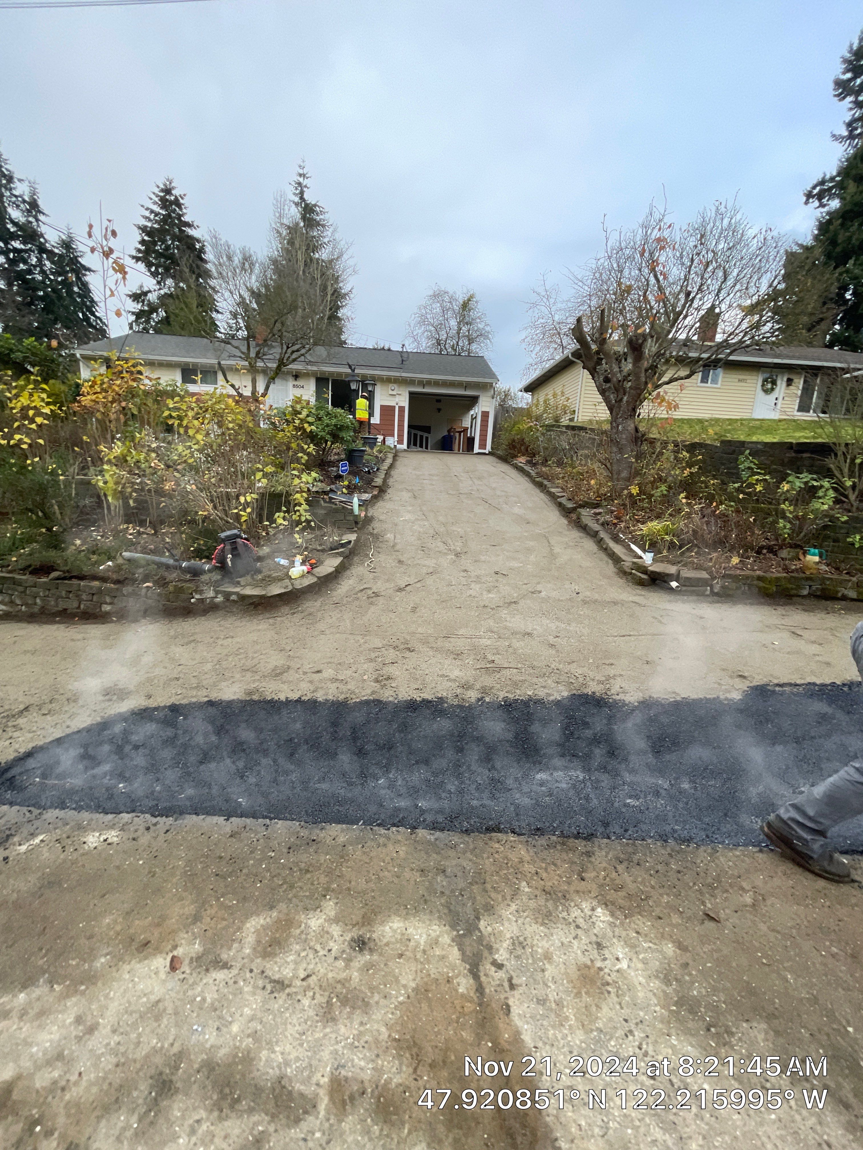 Concrete Garage Epoxy Paint Finish | Everett by Jireh Asphalt & Concrete Inc 