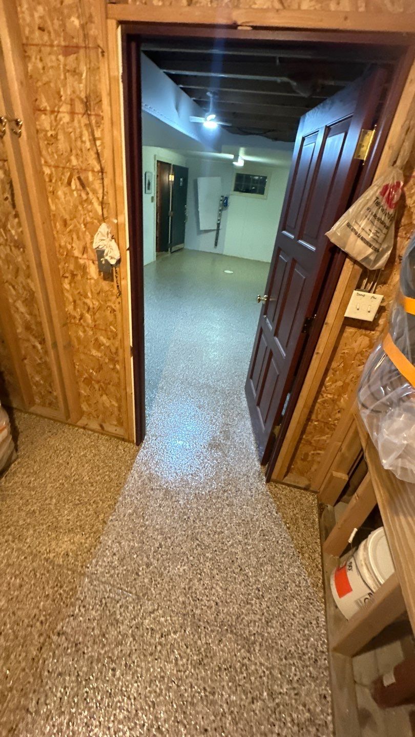 Garage Project in Canonsburg by Floors in a Day, Inc