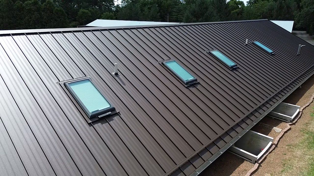 Standing Seam Project in Edgerton, OH by 4Ever Metal Roofing