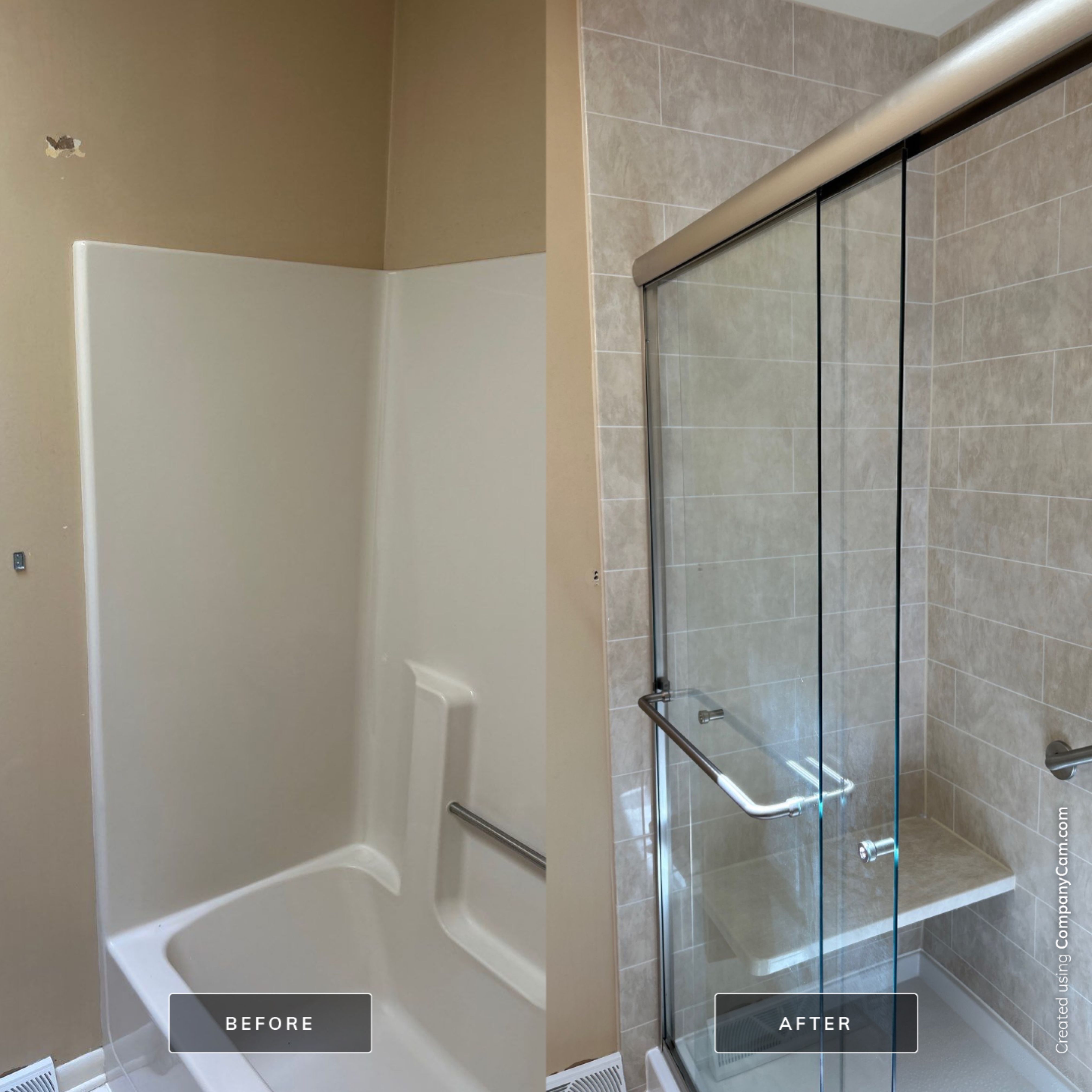 Tub to Shower by BathPlanet SW Virginia