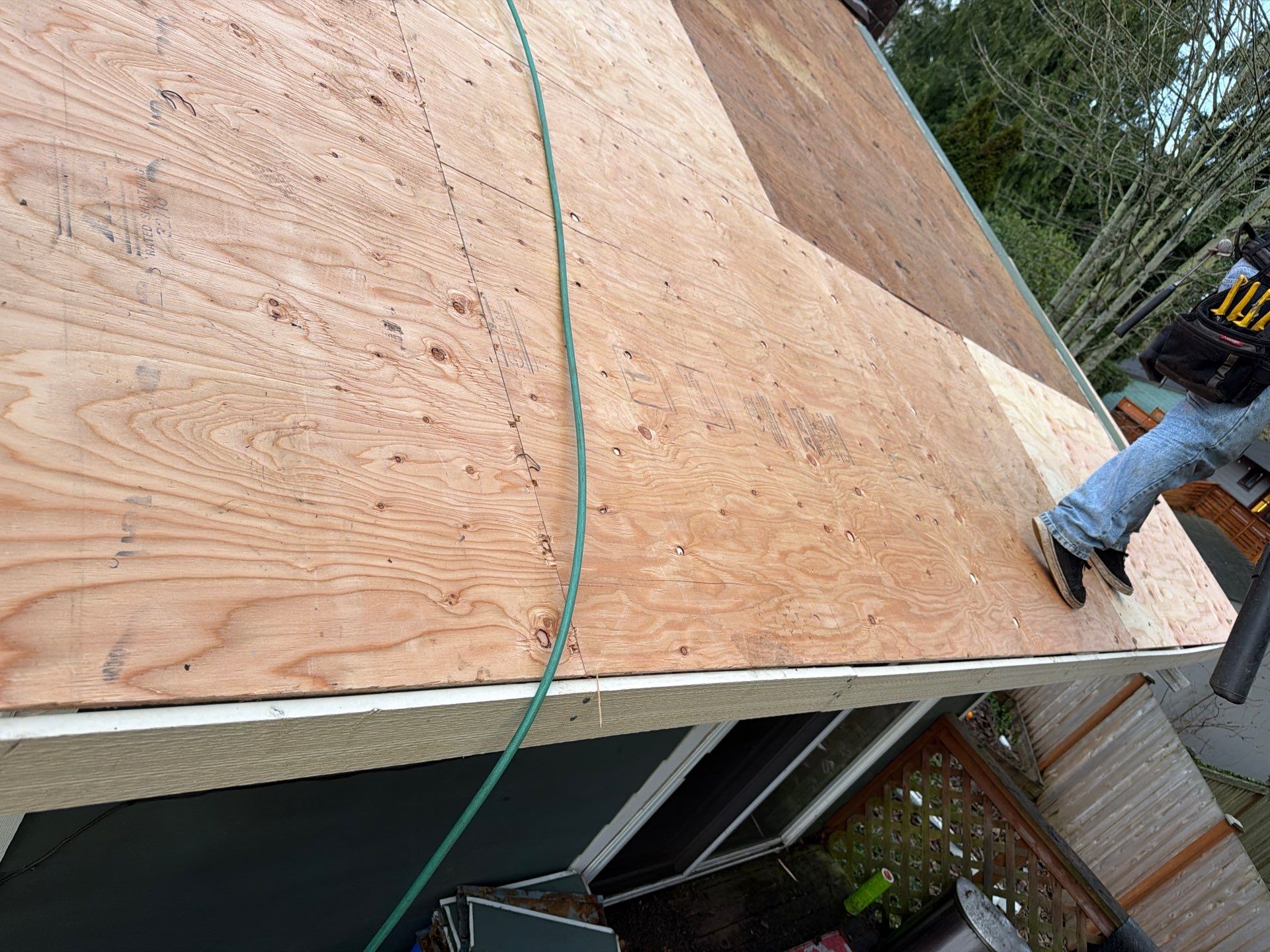 Residential Roofing Installation using GAF UHDZ Shingles by Roofing Formula LLC