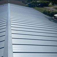 24ga 1" Nail-Strip Mill Finish by Total Roofing System The Metal Roof Experts