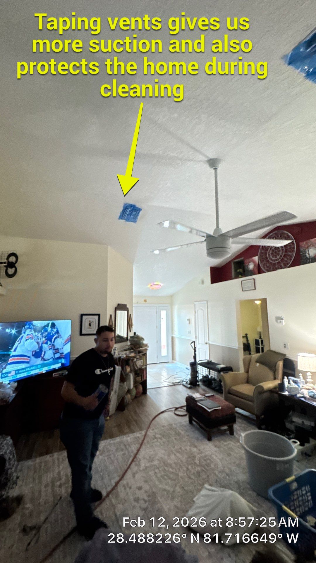 Air Duct Dryer Vent Cleaning in Clermont by Hygienic Air, Inc