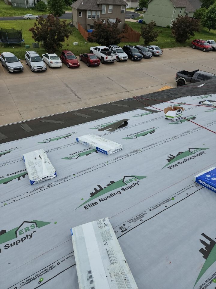 Multifamliy Complex ROOF REPLACEMNT with Ventilation Upgrades using Malarkey Vista Class III IR Shingles by Gorilla Exteriors Contracting, LLC