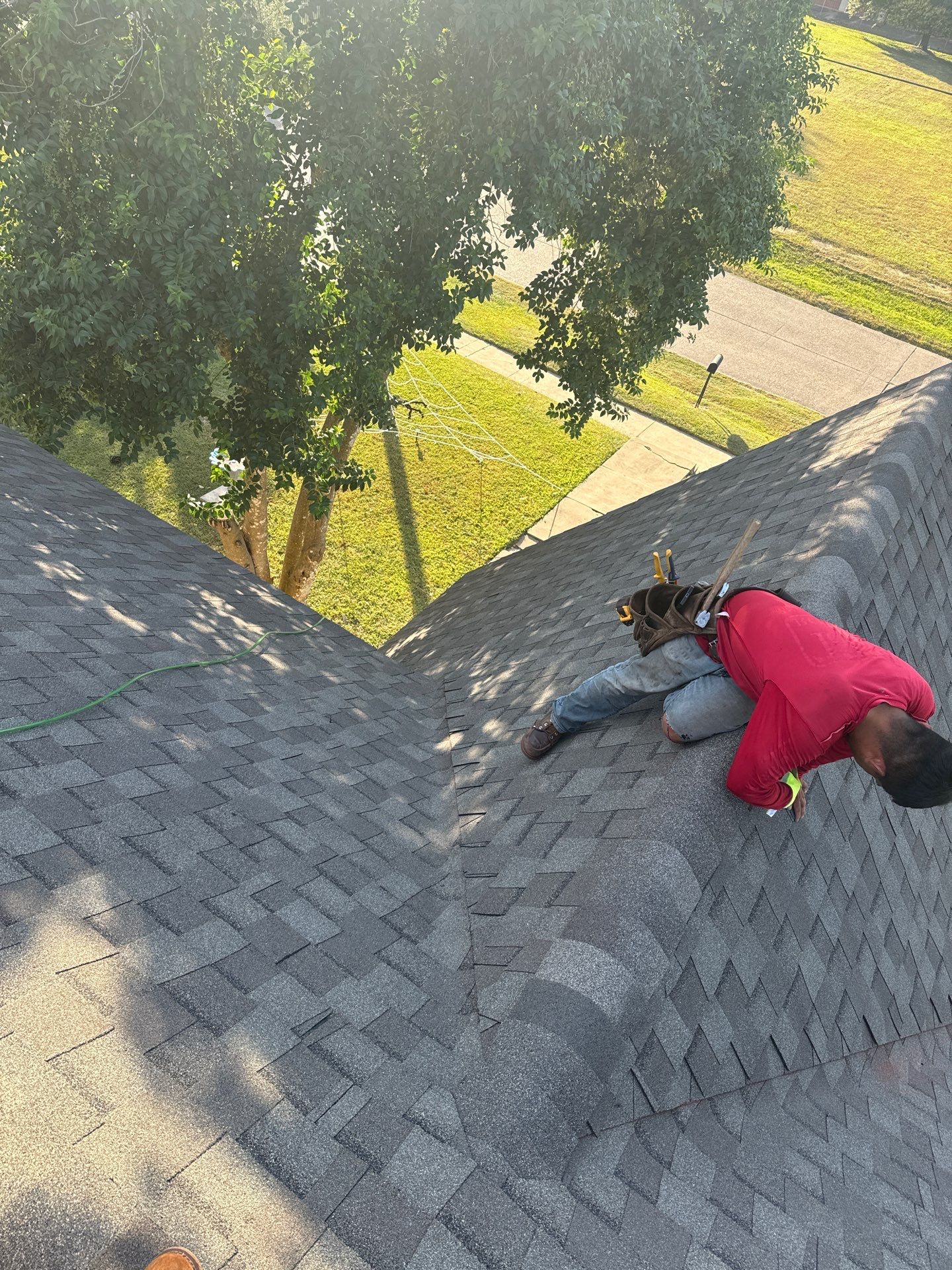 Residential Roofing Repair using Owen's Corning Duration (Lifetime) Shingles by Roof Repair Company