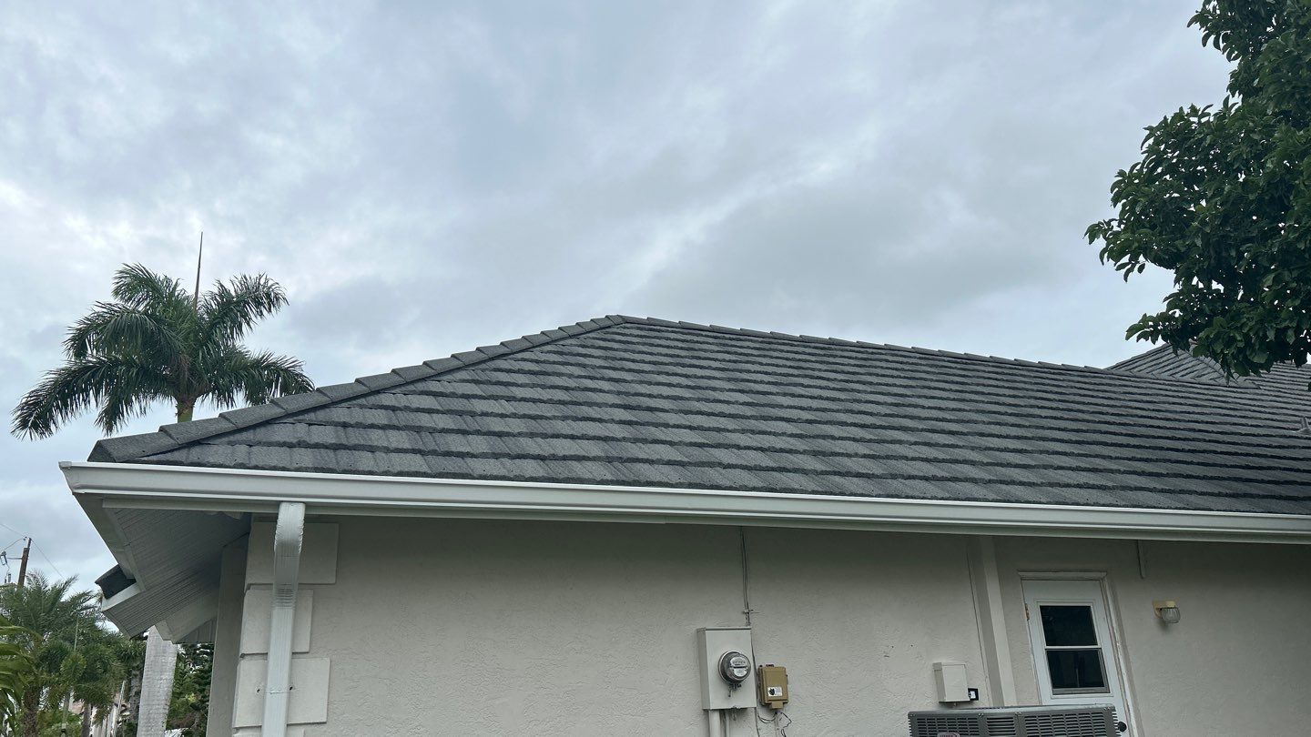SW Cape Coral Stone Coated Steel Roof Installation by Four Peaks Roofing