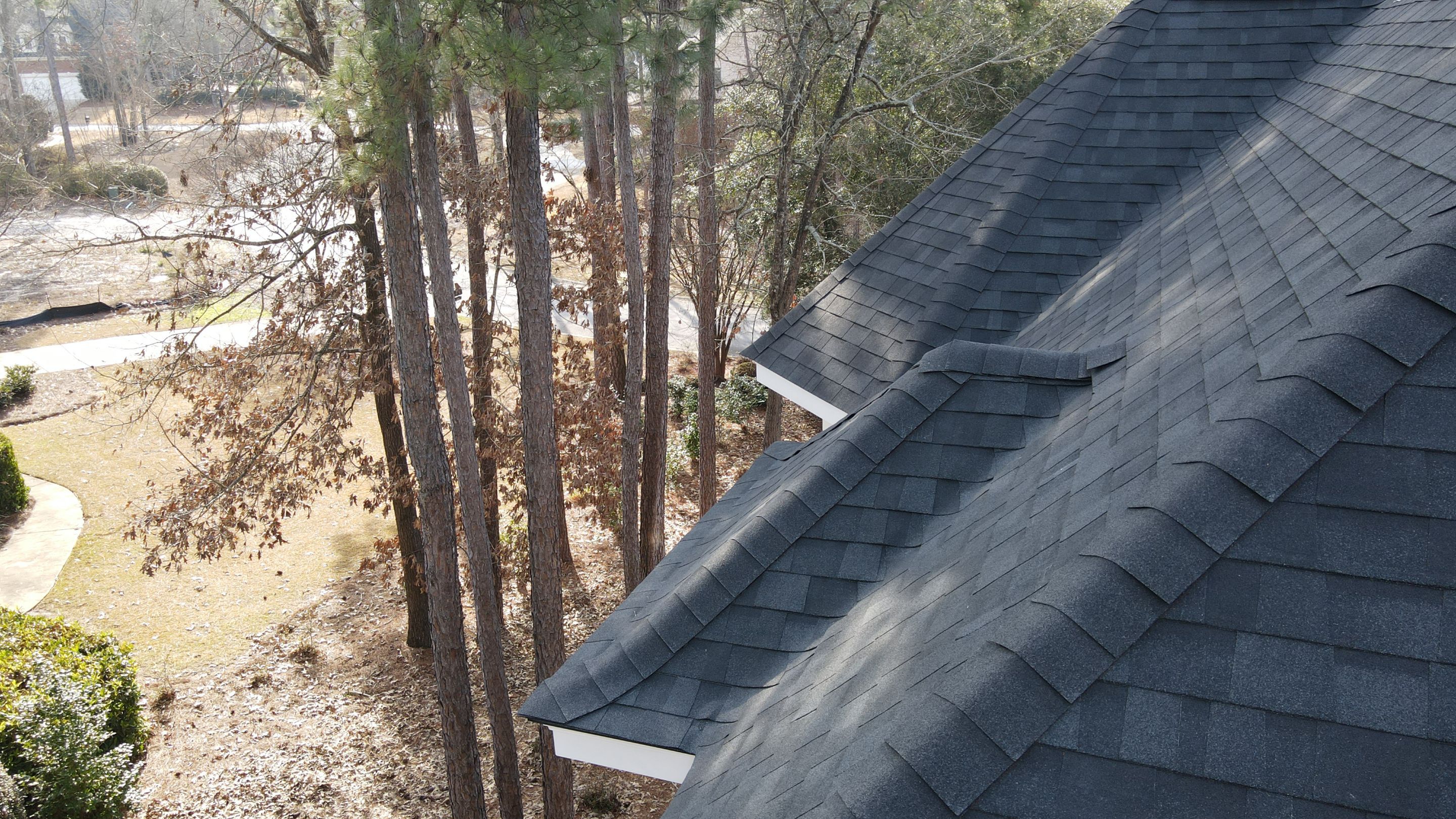 Residential Roofing Installation using Owens Corning Duration Williamsbur Gray by Indigo State Roofing