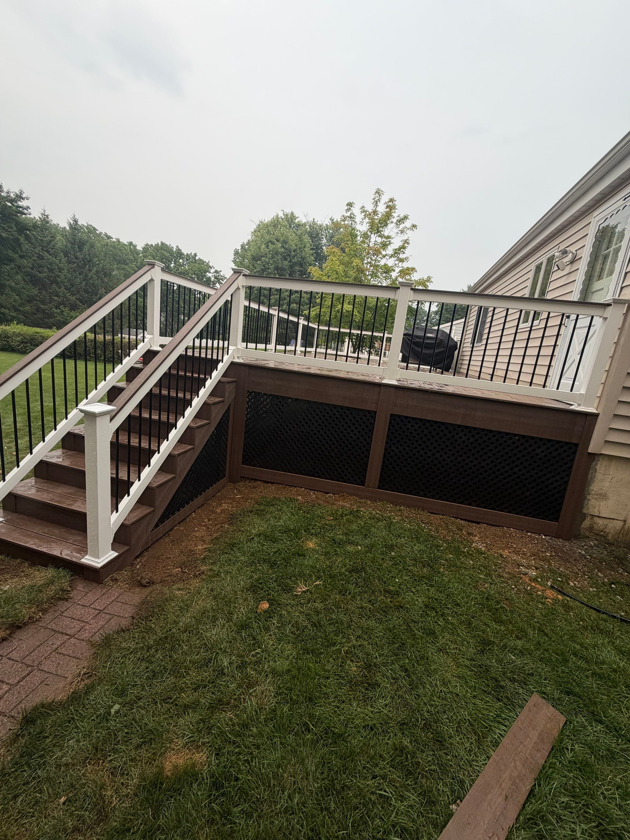 New Deck in Mendham, New Jersey by deck guardian
