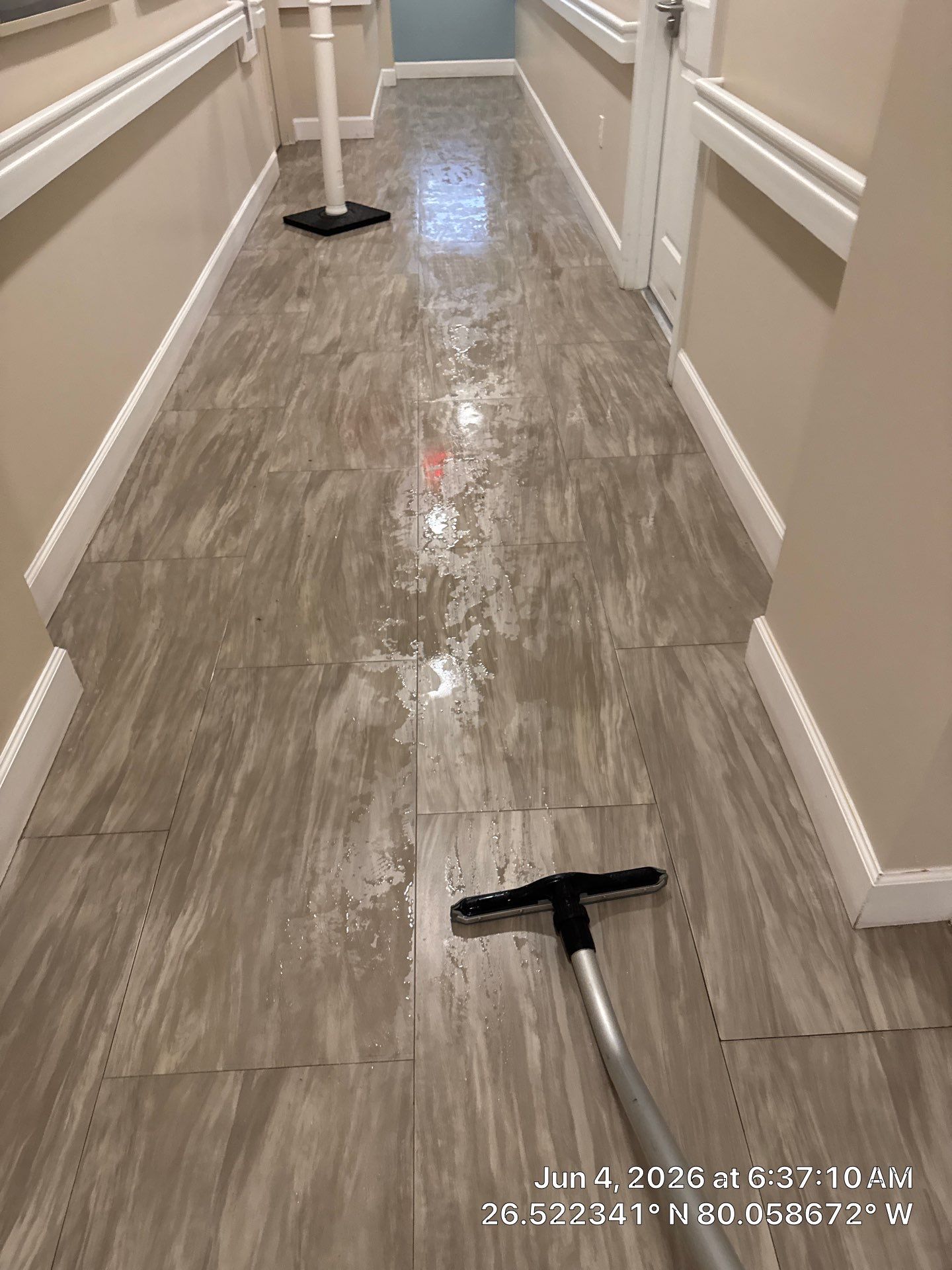 Commercial Water Damage Mitigation and Floor Drying in Boynton Beach by SuperClean