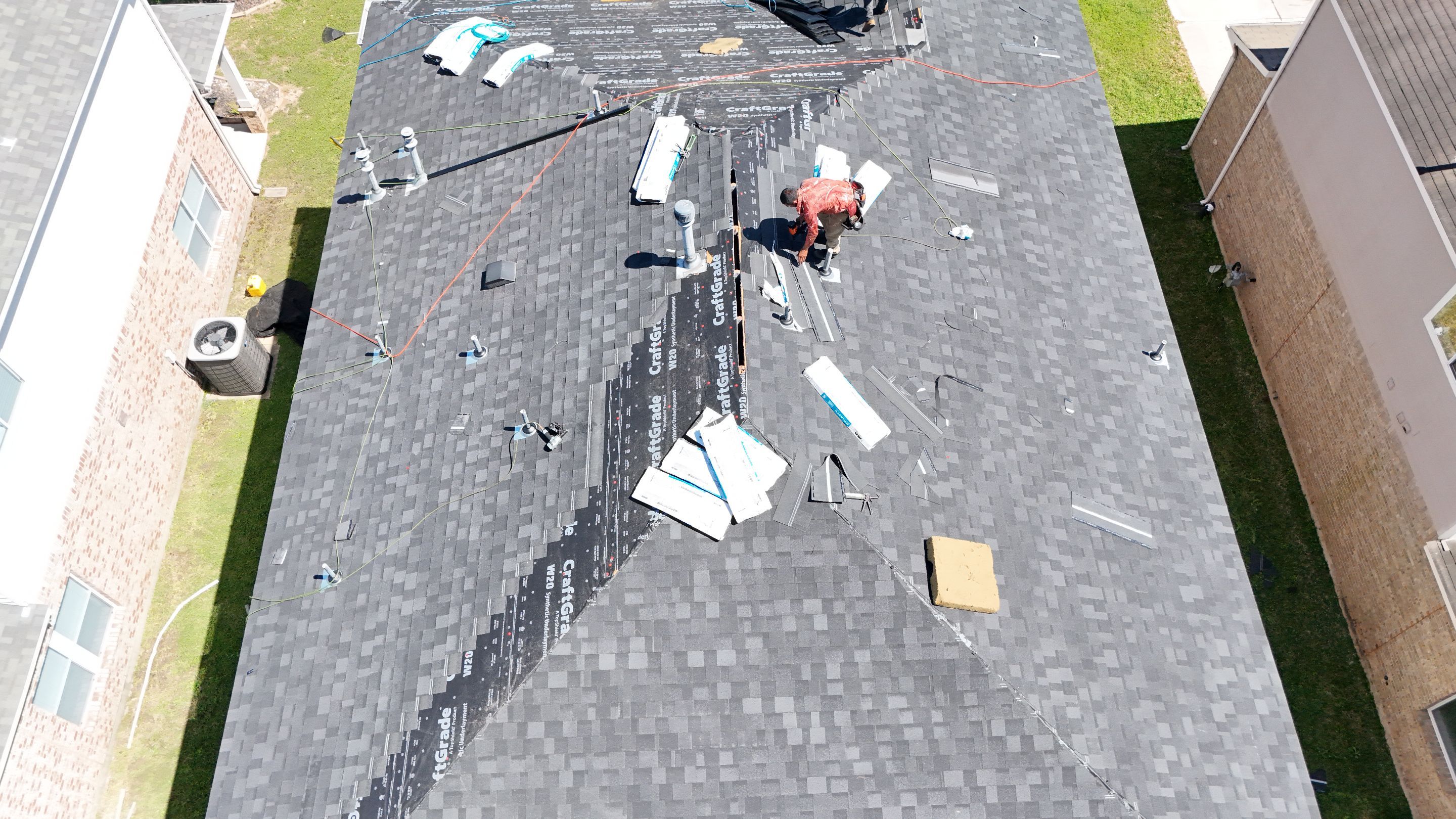 Project in Tomball, Texas by Roof Top Innovations