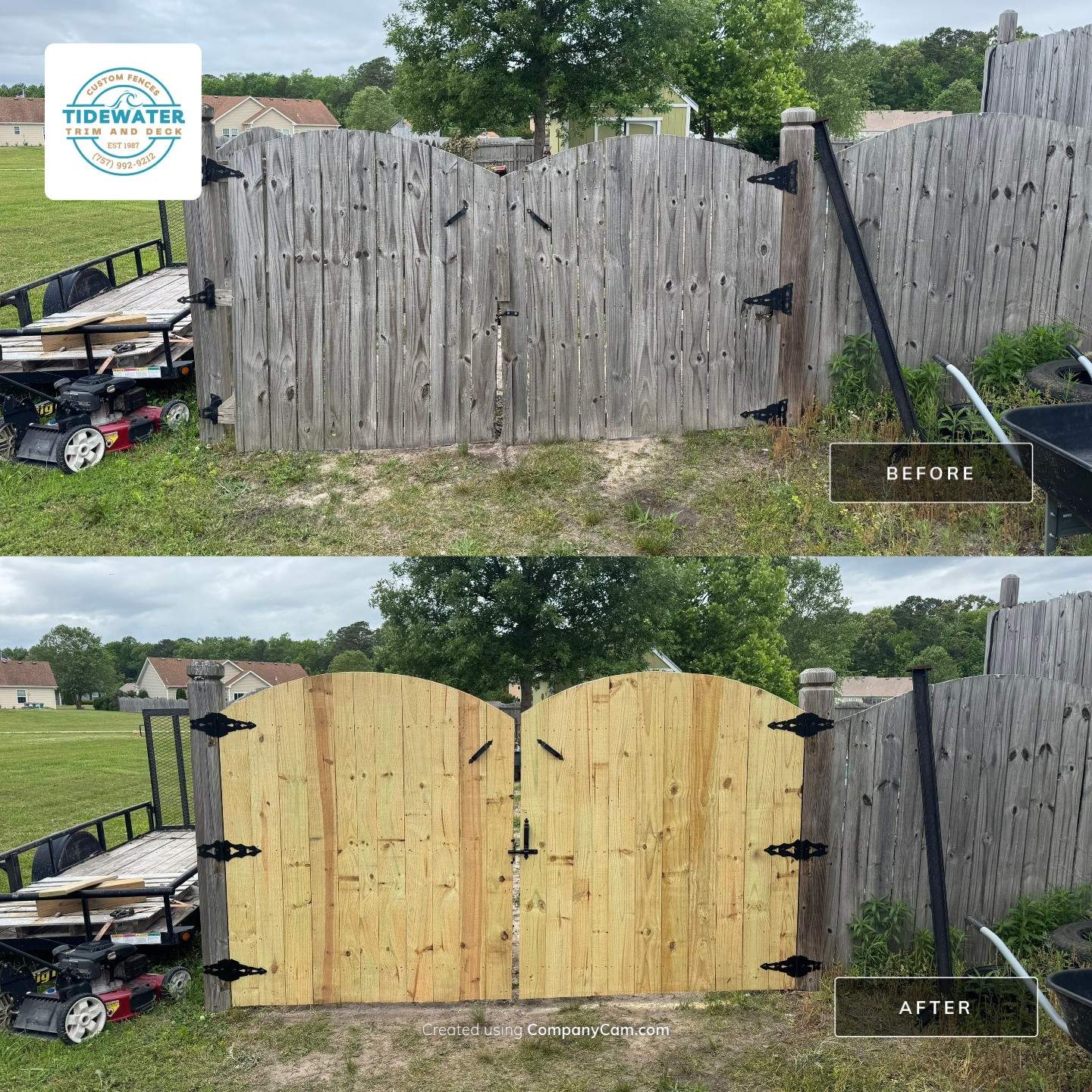 Not Just a Gate—Your Gate by Tidewater Fence