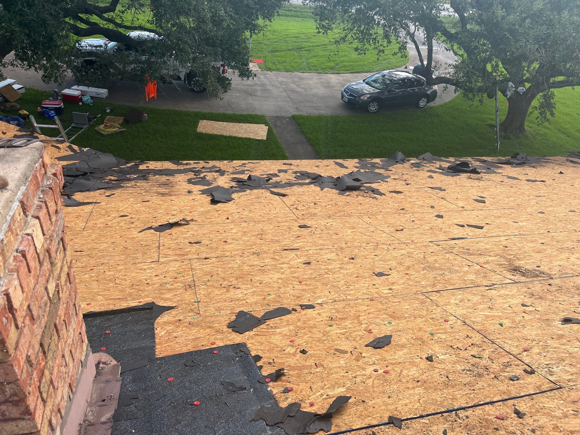 Residential Roofing Installation using Owen's Corning Duration (Lifetime) Shingles by Roof Repair Company