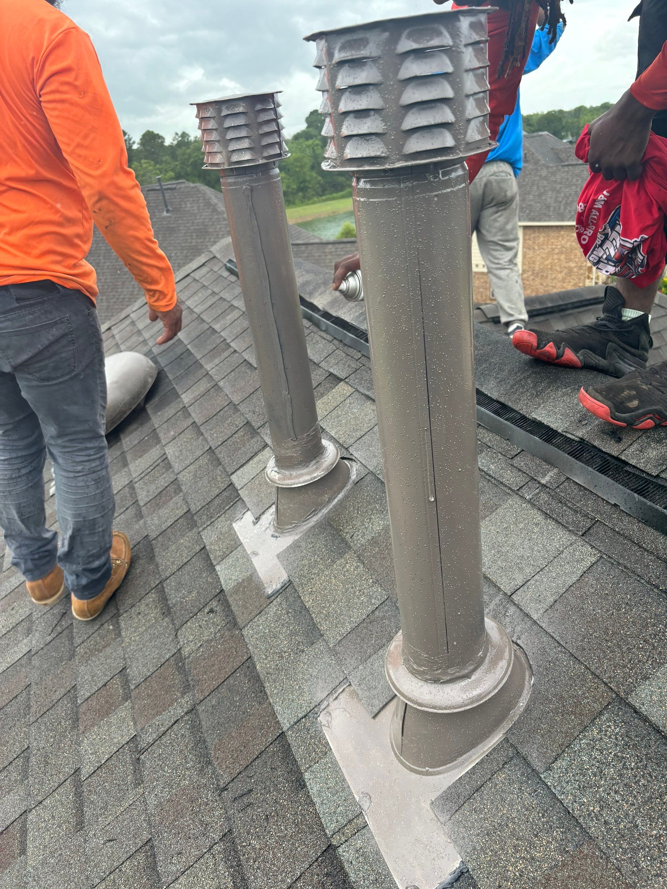 Hail Damage using Owen's Corning Duration (Lifetime) Shingles by Roof Repair Company