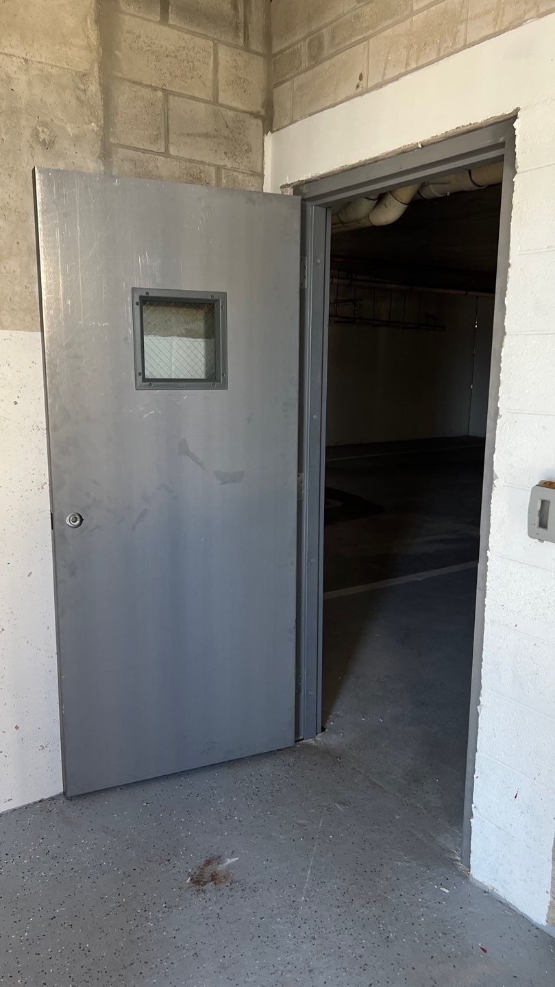 Commercial Stairwell Door Replacement & Hollow Metal Door Retrofit – Pompano Beach High-Rise by The Door Doctor of South Florida, Inc.