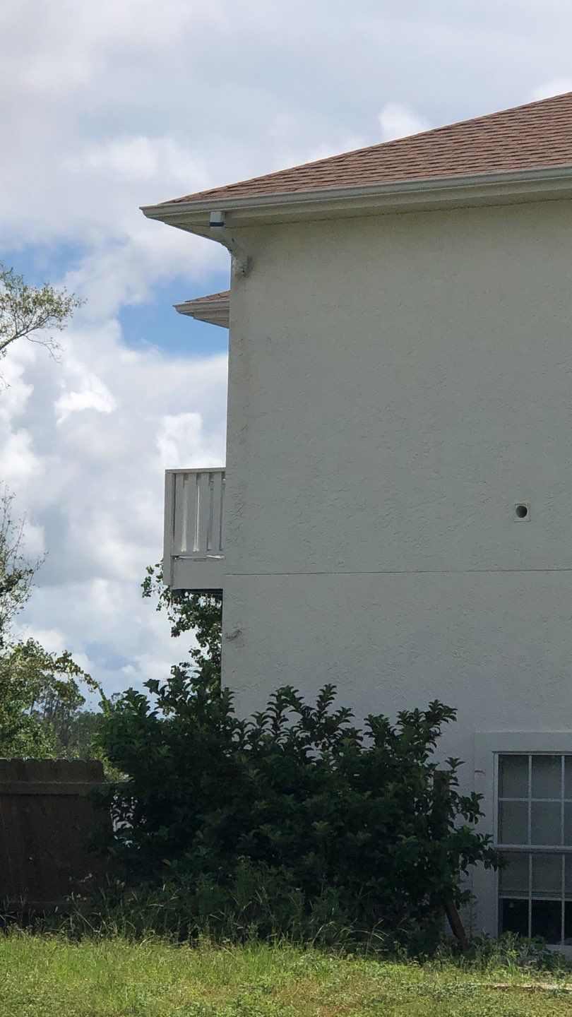 Seamless Gutter Installation using White K-Style Gutters by Gutter Professors