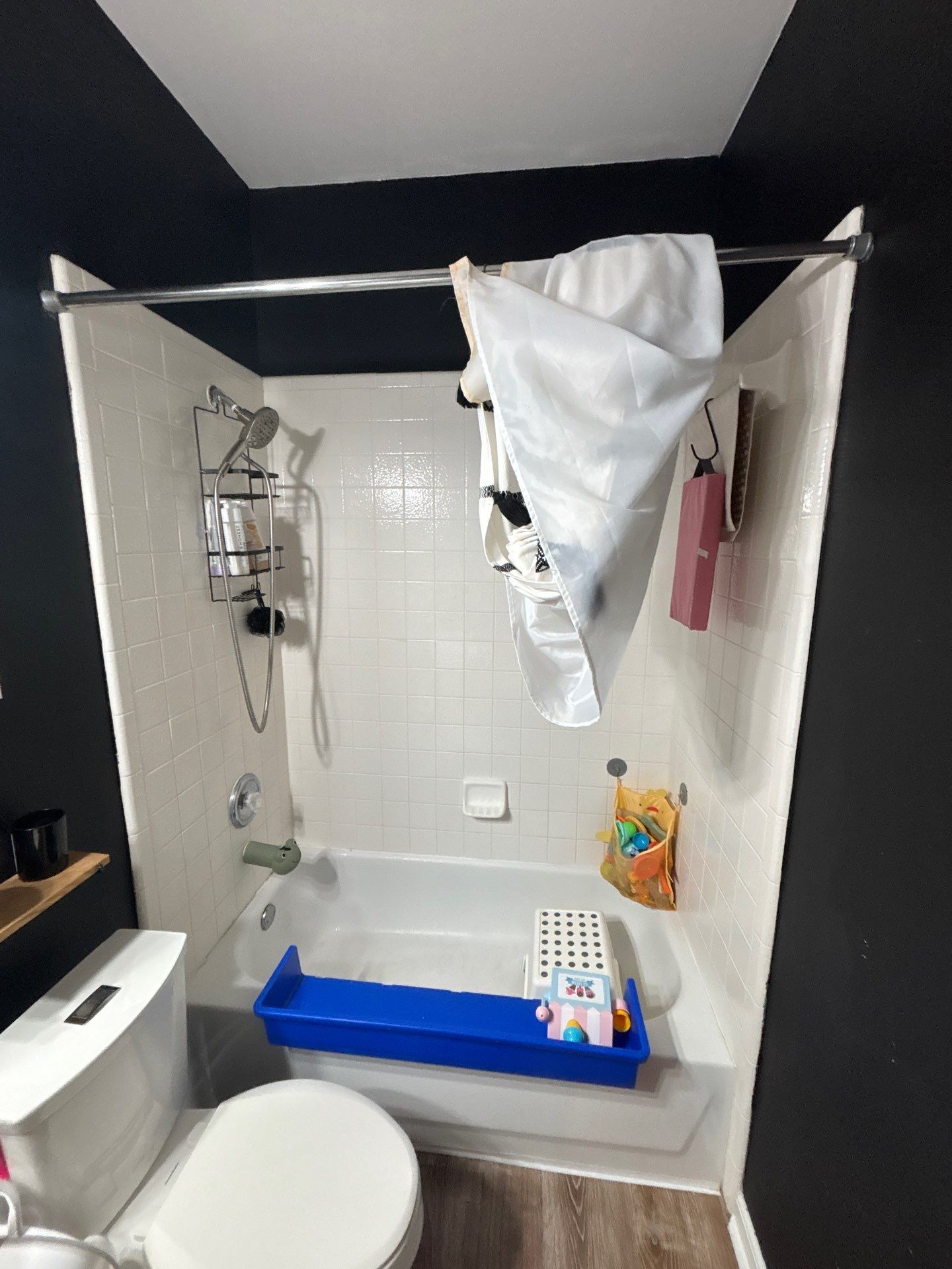 Two bathroom remodel in Buda by Lane Lauritsen - The Hill Country, Texas
