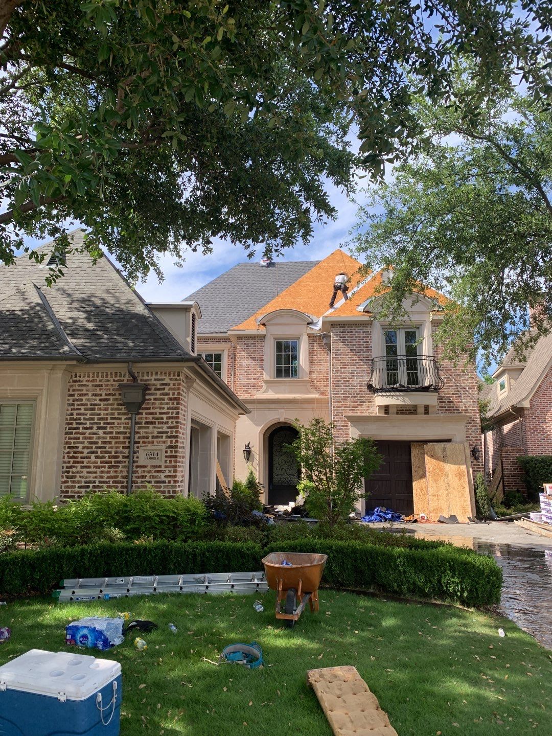 Residential Roof Replacement using GAF products in Frisco Texas by Elite Roofing LLC