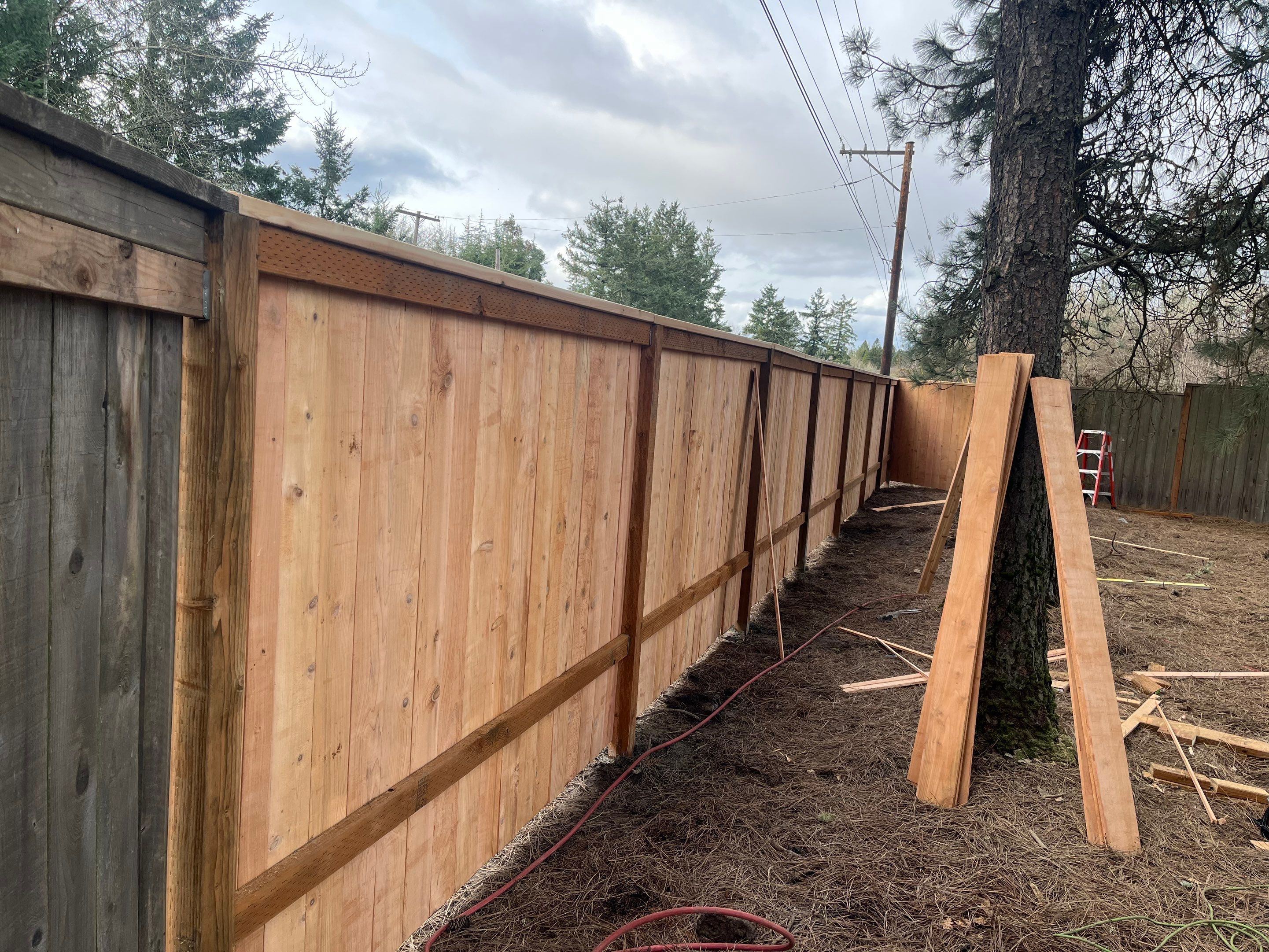Hillsboro Fence Repair by Paul Schopp