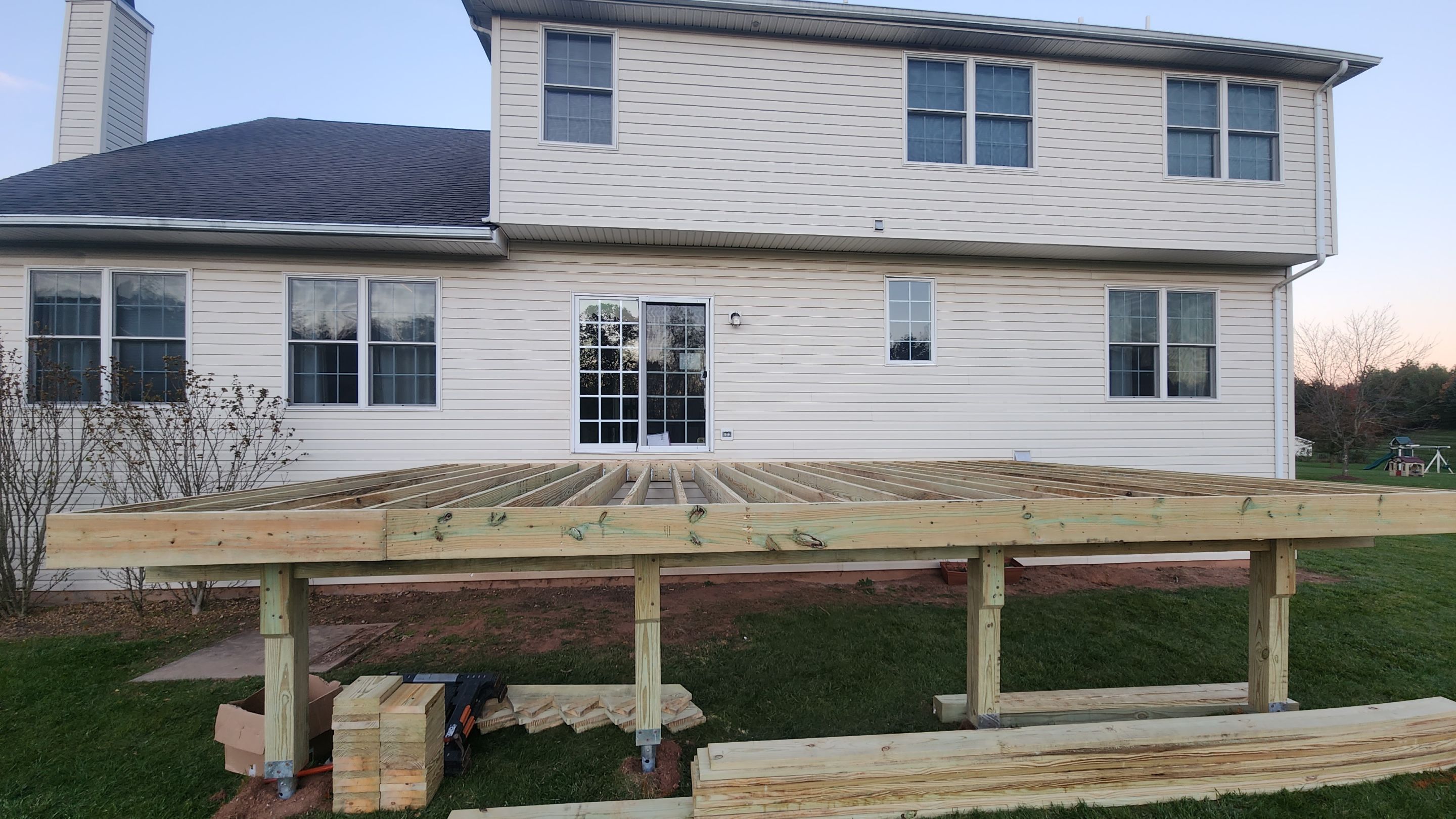 New Deck in Flemington by deck guardian