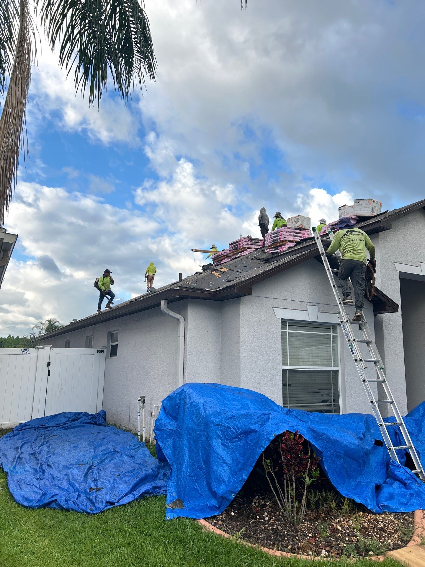 Project in Land O' Lakes 34638 by Mitchell Roofing Company LLC 