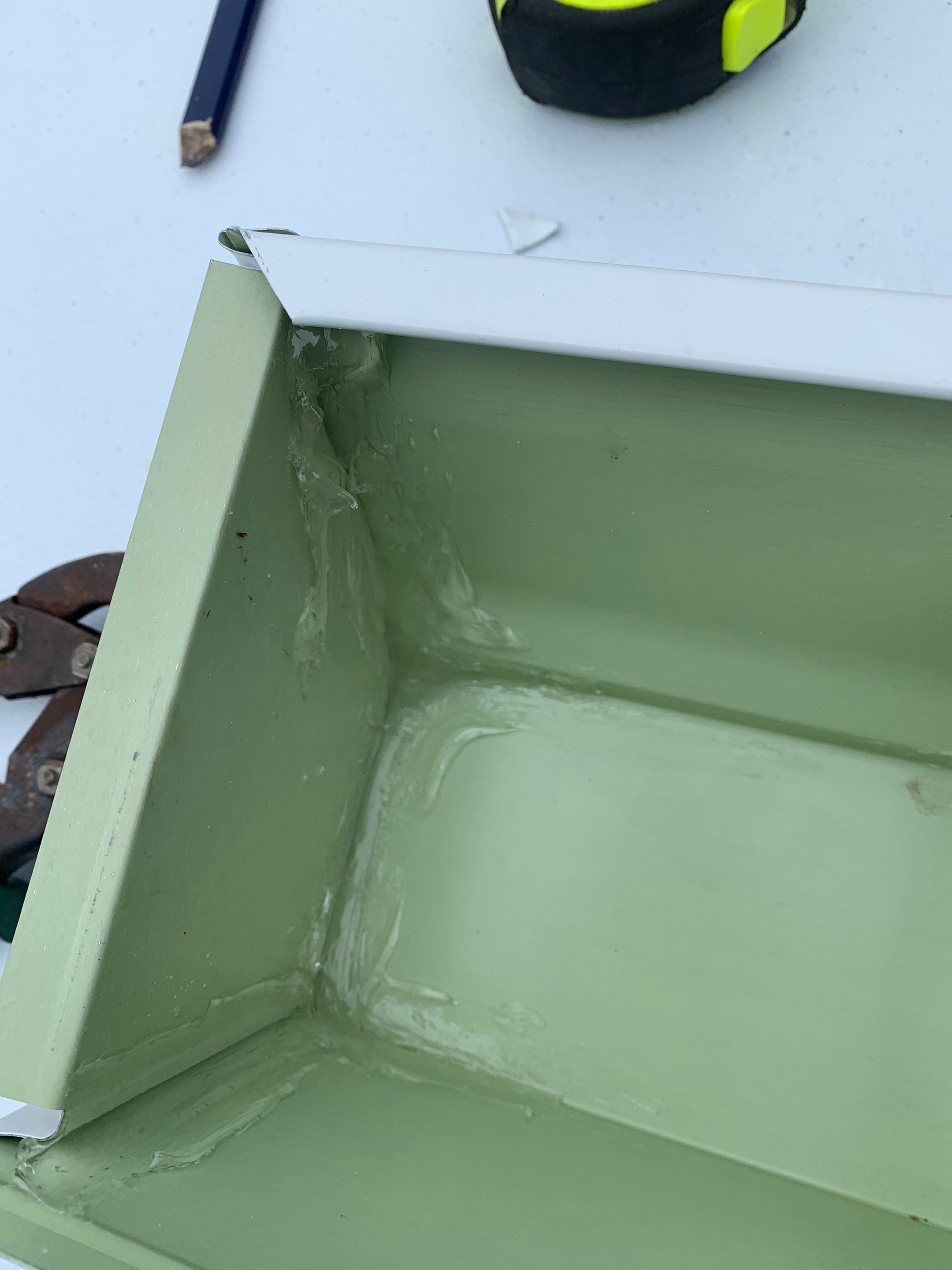 K-Style Seamless Gutter Installation using 6 Inch Seamless Gutters in Milton FL by Gutter Professors