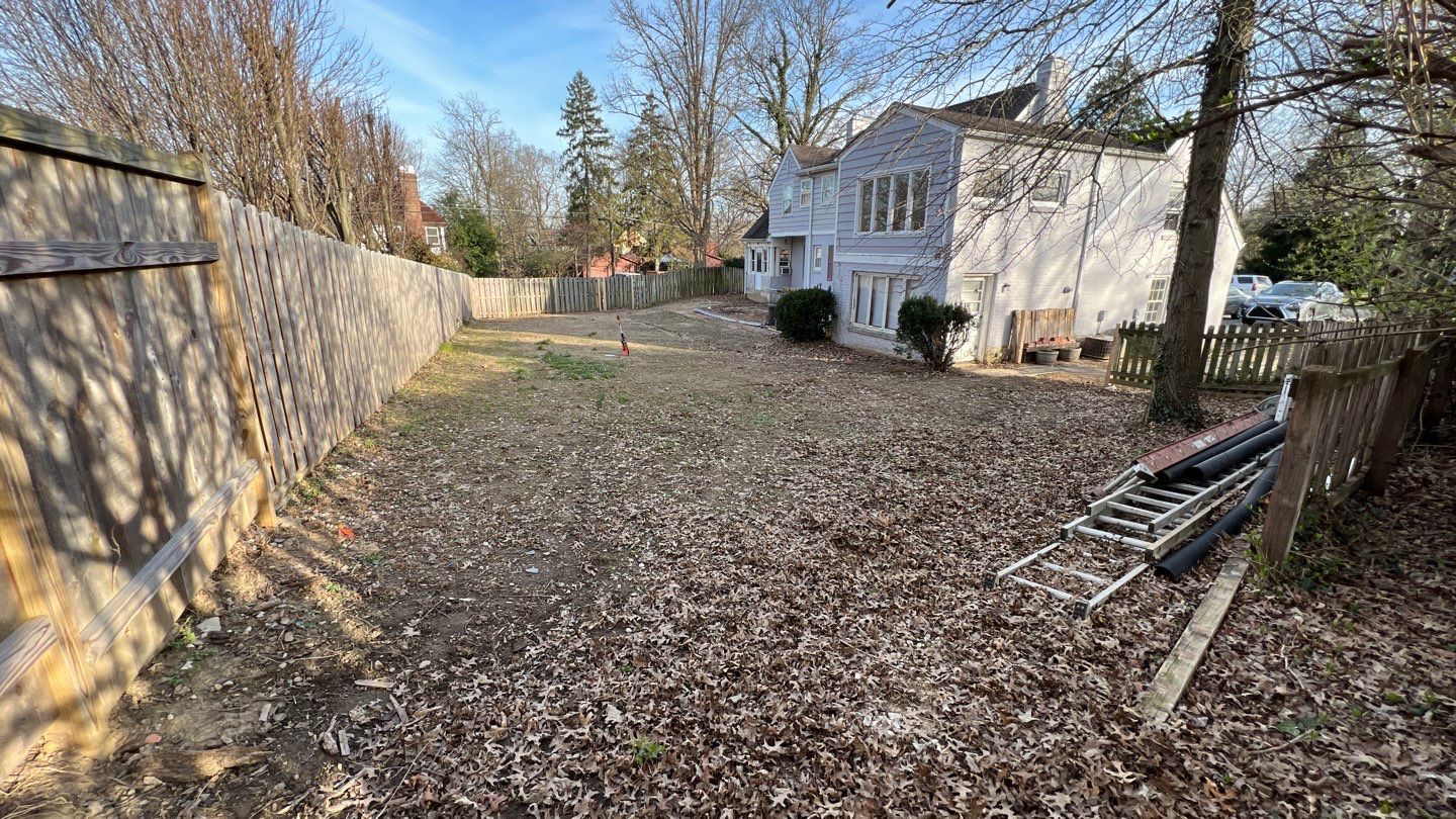 Rear Yard Turf Restoration by Reisenberg’s Lawn & Landscape, LLC