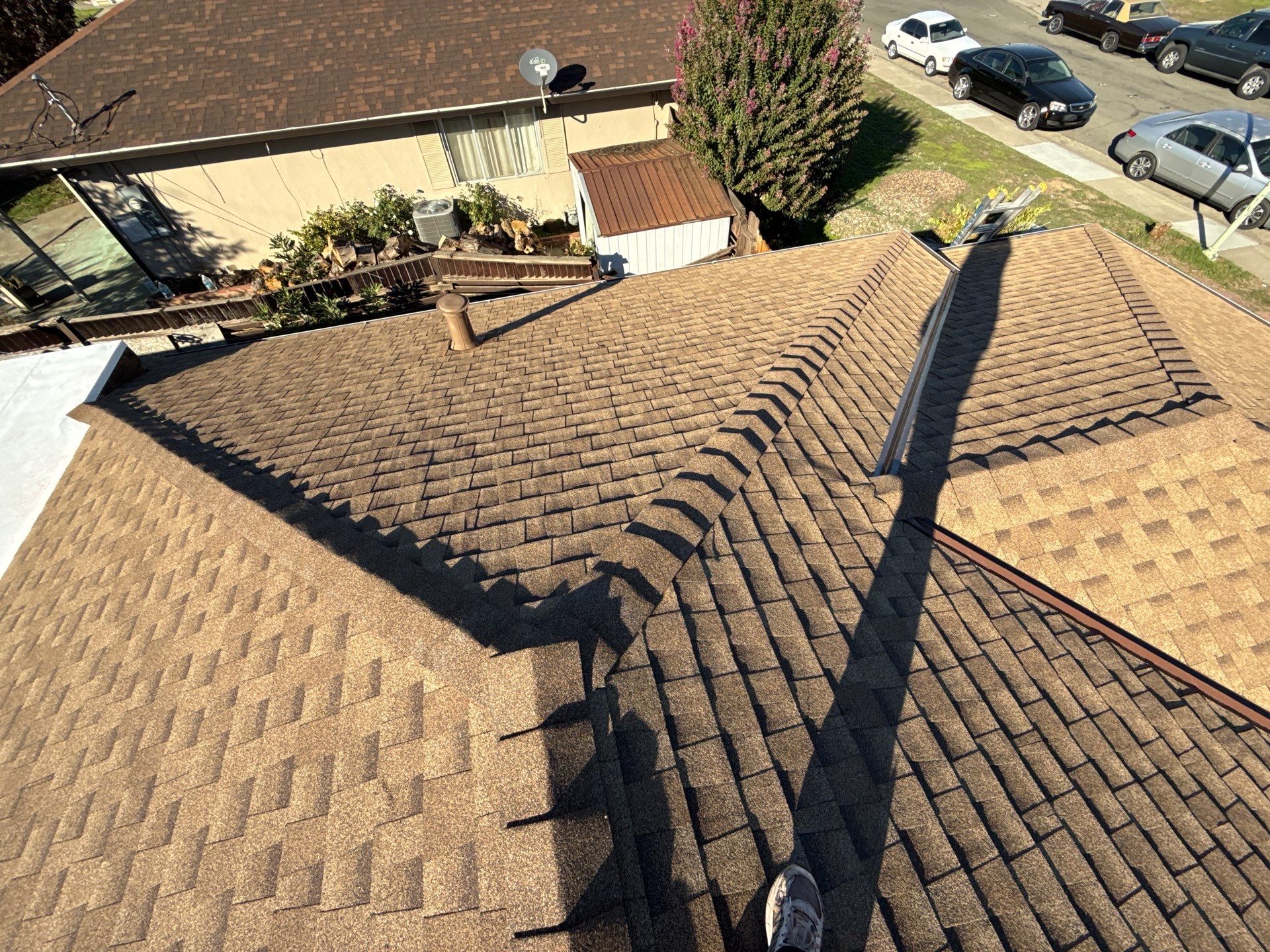 Residential Reroof using GAF by Nextop Roofing
