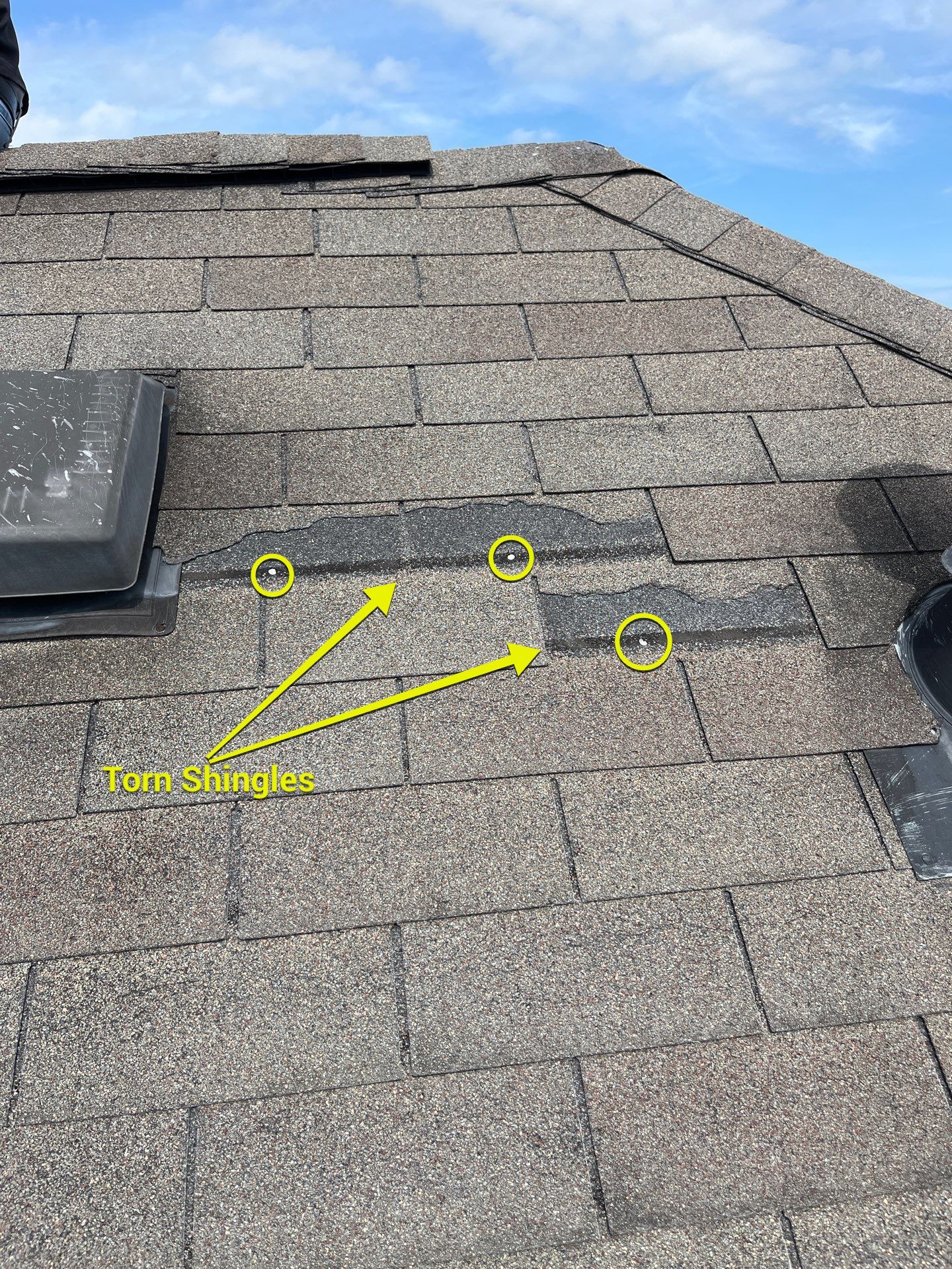 Residential Roofing Repair using Owen's Corning Duration (Lifetime) Shingles by Roof Repair Company