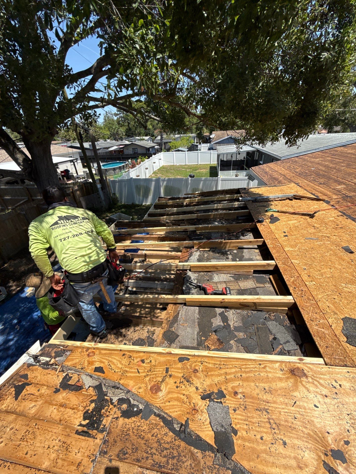 Project in St. Petersburg 33709 by Mitchell Roofing Company LLC 