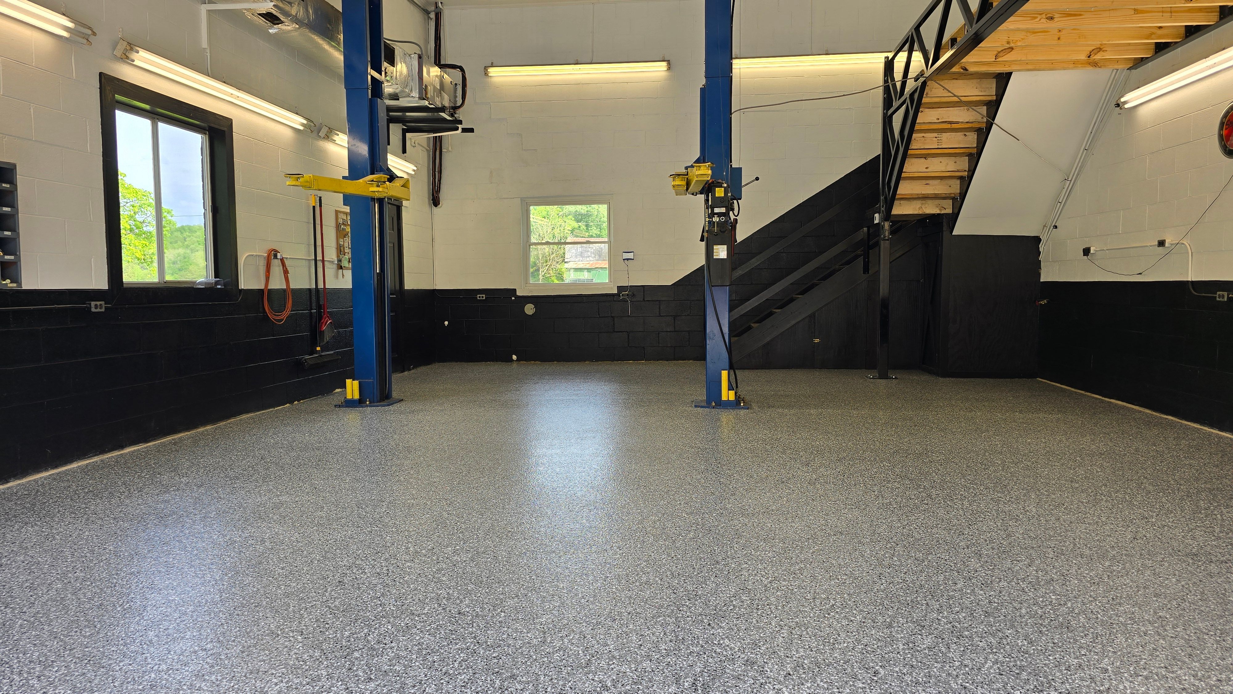 Garage using Wombat by Elite Floor Solutions